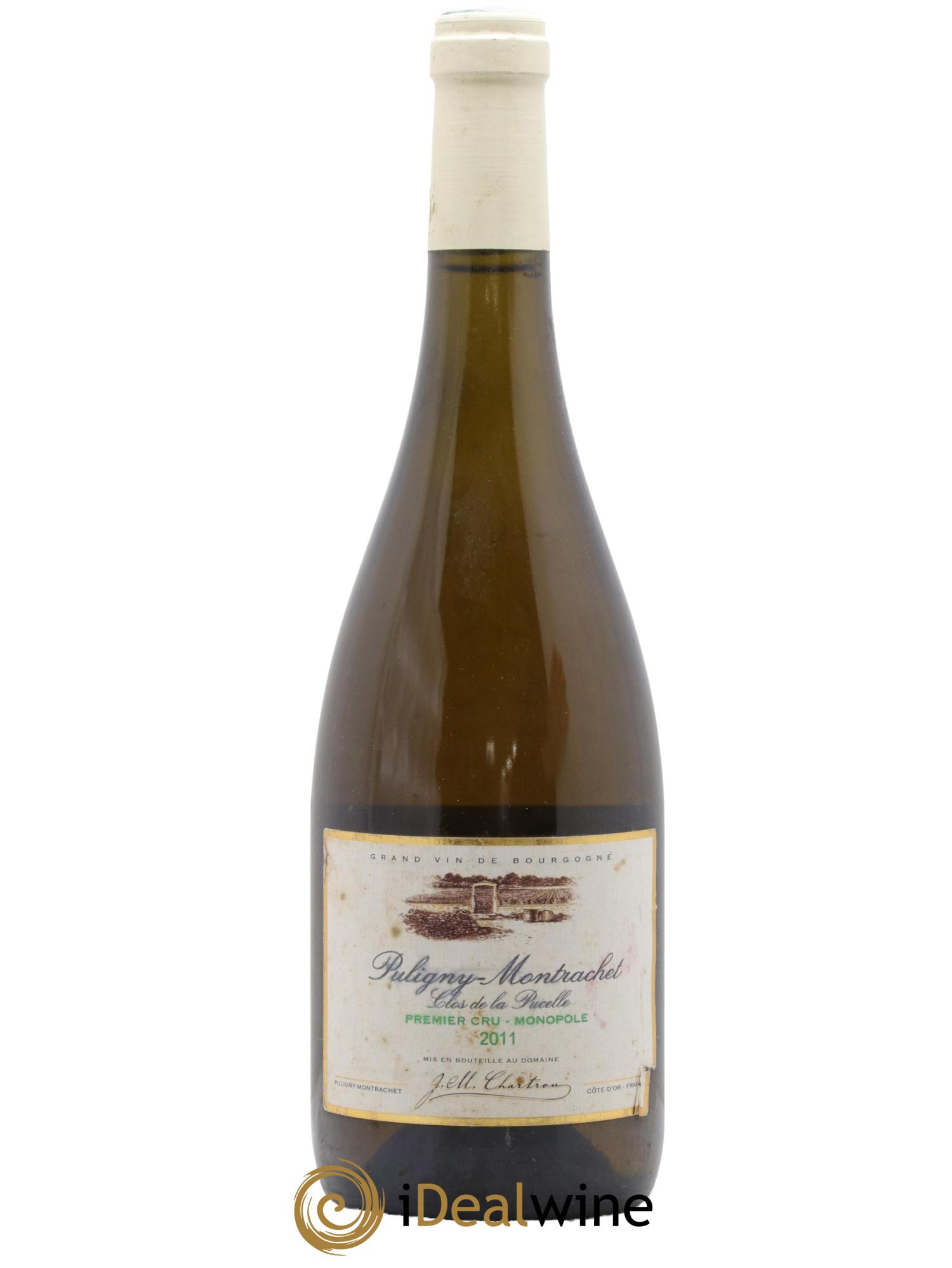 Puligny-Montrachet 1er Cru Clos de la Pucelle Jean Chartron (Domaine) 2011 - Lot of 1 bottle - 0