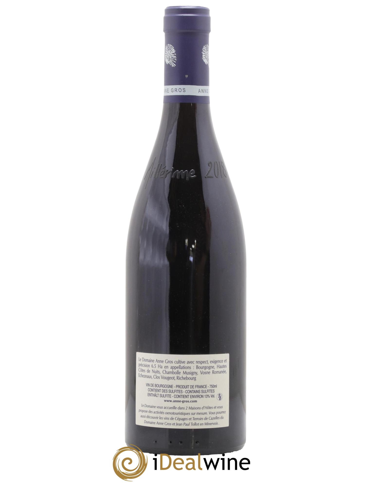 Echezeaux Grand Cru Les Loachausses Anne Gros 2018 - Lot de 1 bouteille - 1