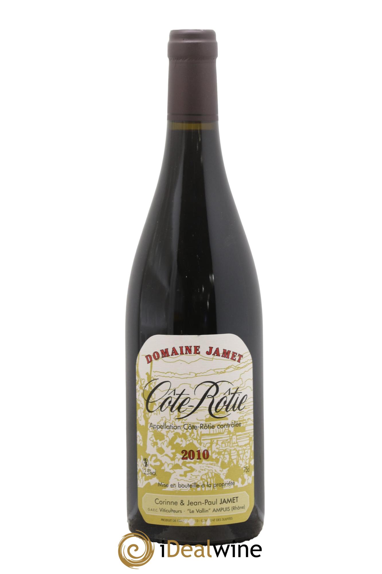 Côte-Rôtie Jamet (Domaine) 2010 - Lot de 1 bouteille - 0