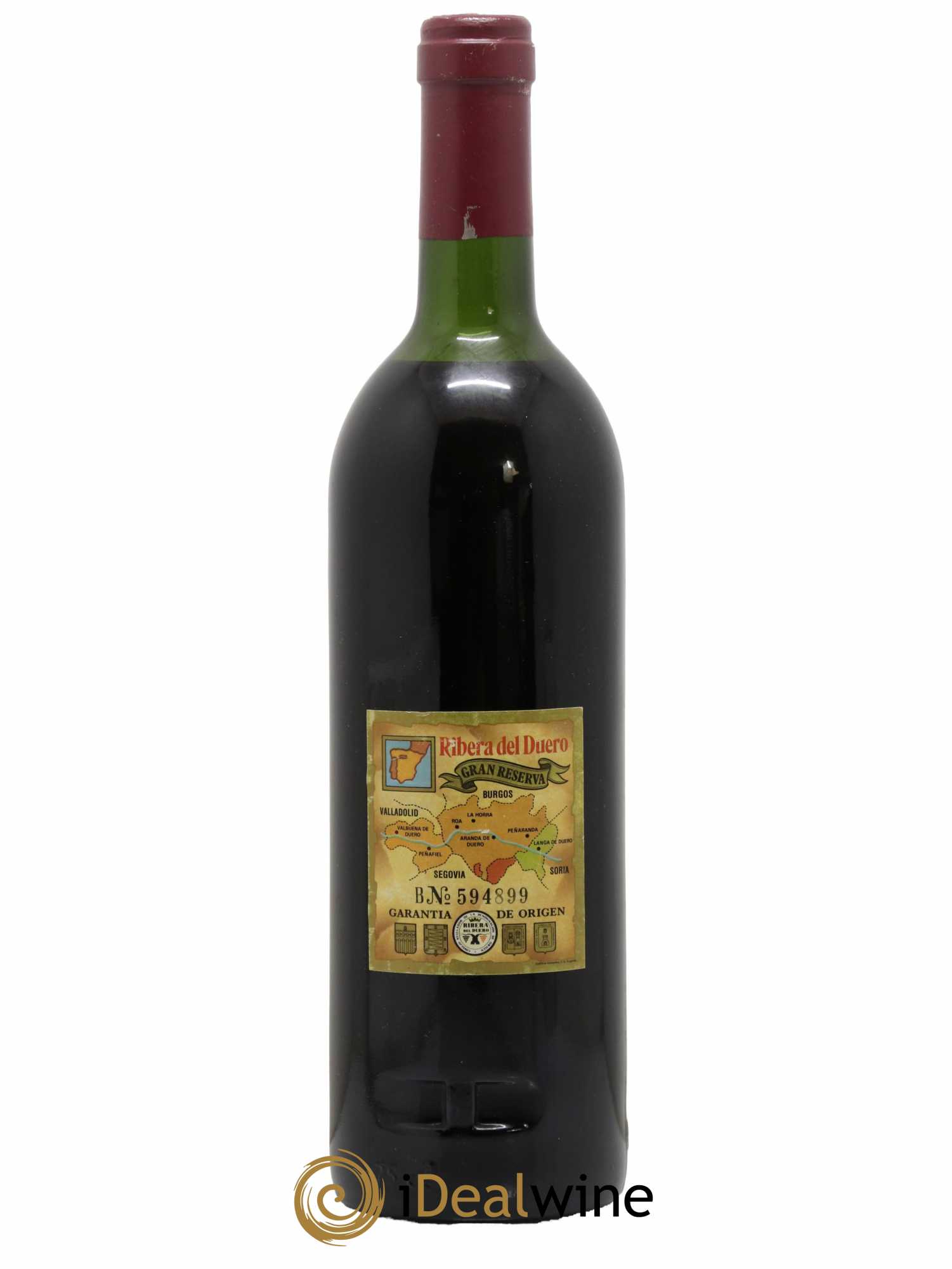 Ribera Del Duero DO Vega Sicilia Unico Famille Alvarez 1982 - Lot de 1 bouteille - 1