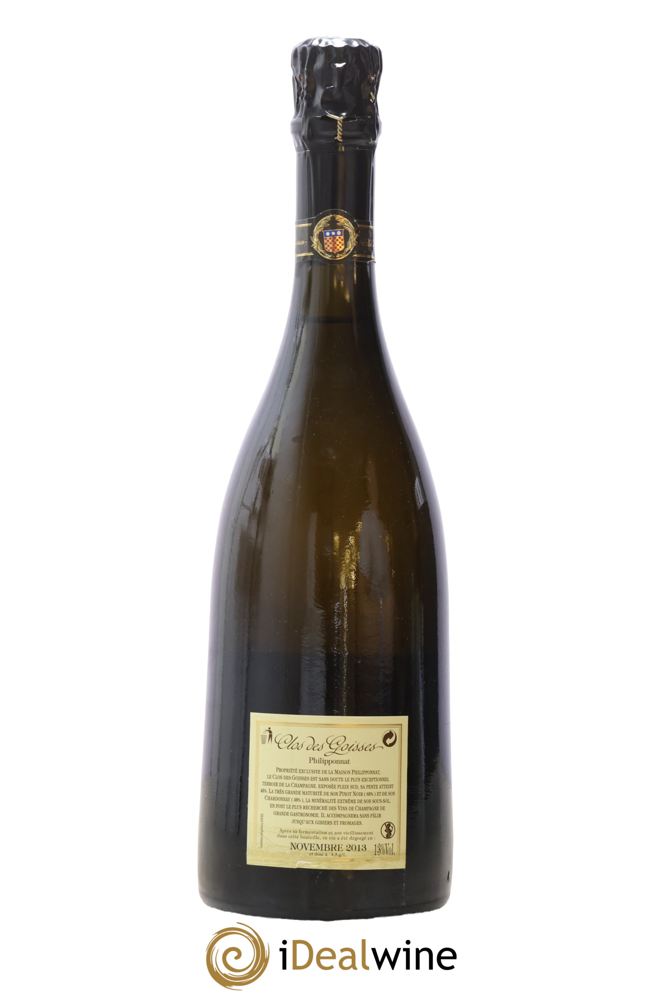 Clos des Goisses Philipponnat 2004 - Posten von 1 Flasche - 1