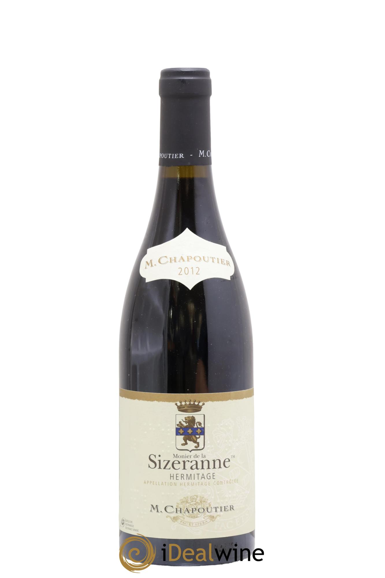 Hermitage Monier de La Sizeranne Chapoutier 2012 - Lotto di 1 bottiglia - 0