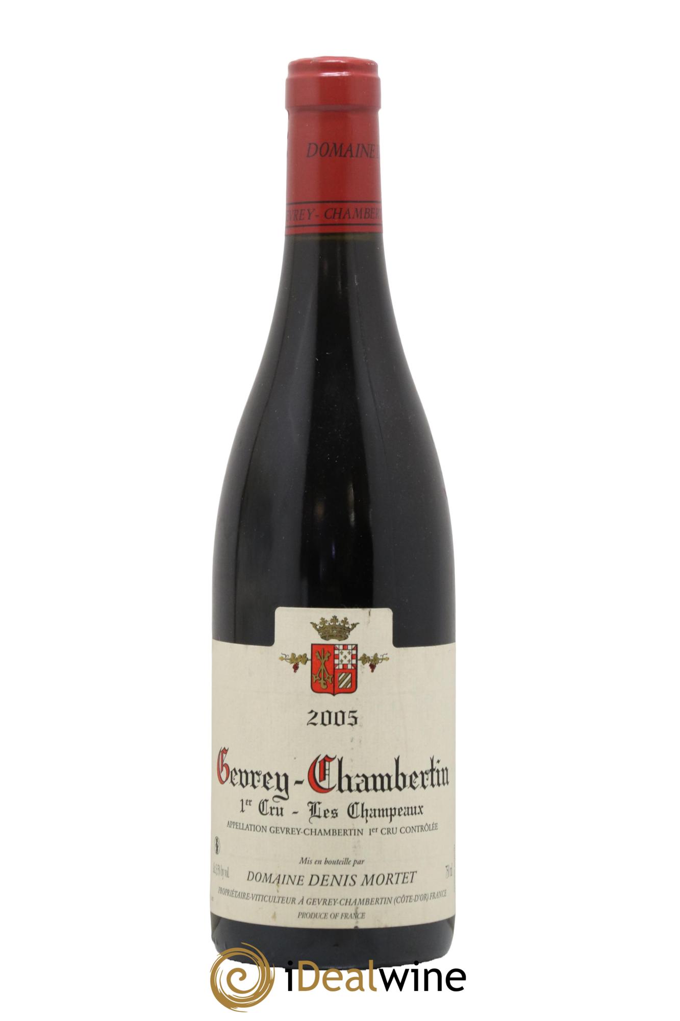 Gevrey-Chambertin 1er Cru Les Champeaux Denis Mortet (Domaine) 2005 - Lot of 1 bottle - 0