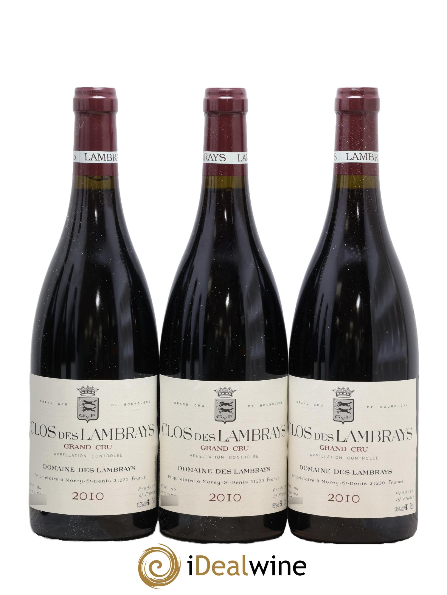 Clos des Lambrays Grand Cru Domaine des Lambrays 2010 - Lotto di 6 bottiglie - 1
