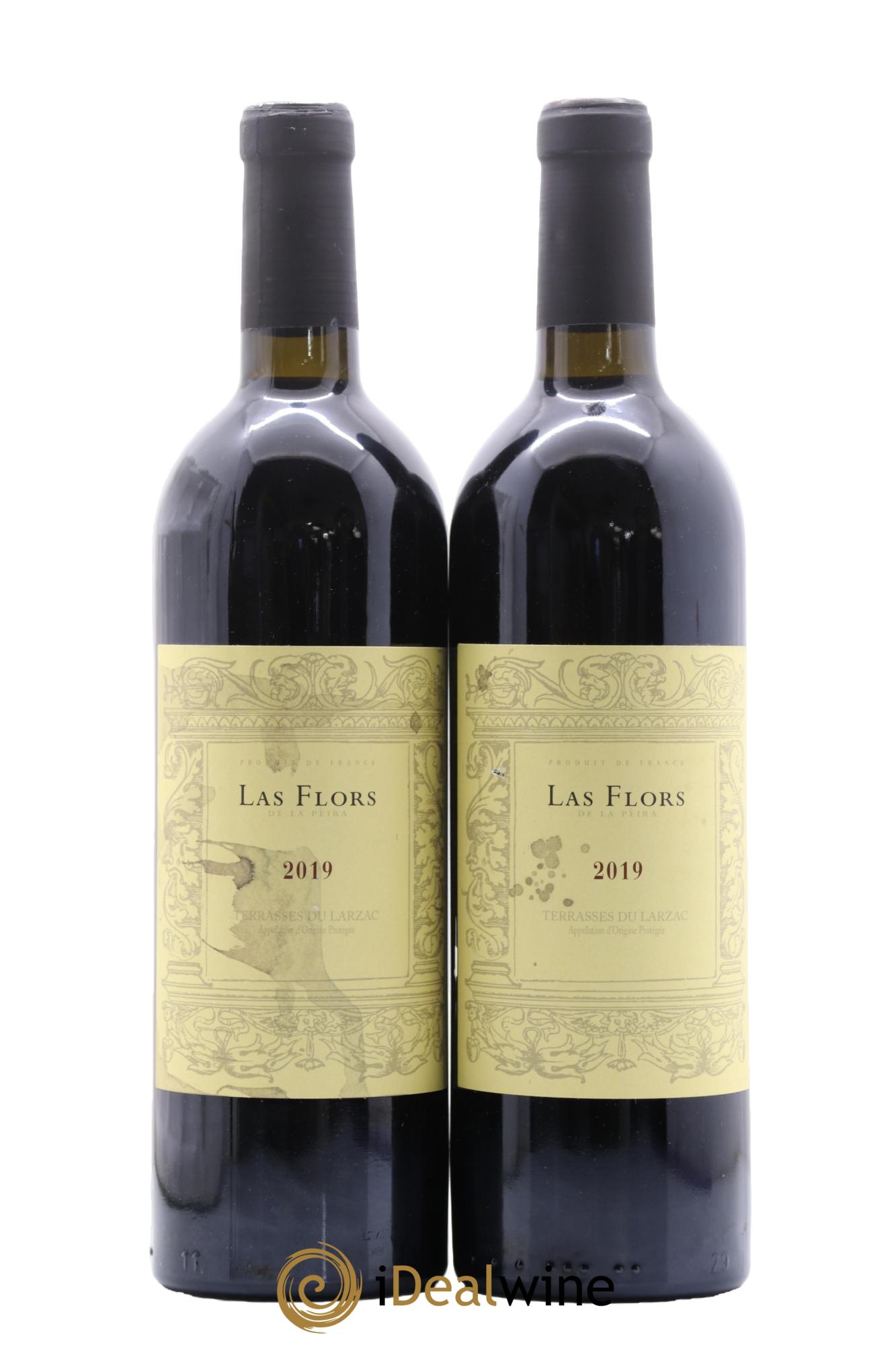 Terrasses du Larzac Domaine de La Pèira en Damaisèla Les Flors Karine Ahton et Robert Dougan 2019 - Lot de 2 bouteilles - 0