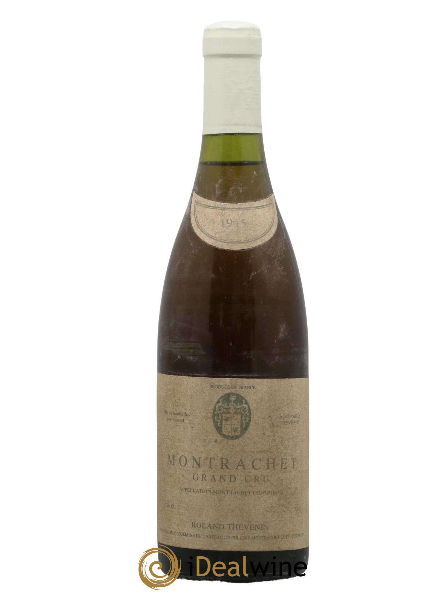 Montrachet Grand Cru Roland Thevenin 1945 - Lot de 1 bouteille - 0
