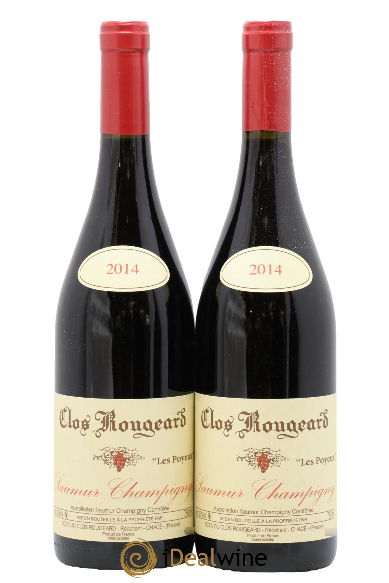 Saumur-Champigny Les Poyeux Clos Rougeard 2014 - Lot de 2 bouteilles - 0