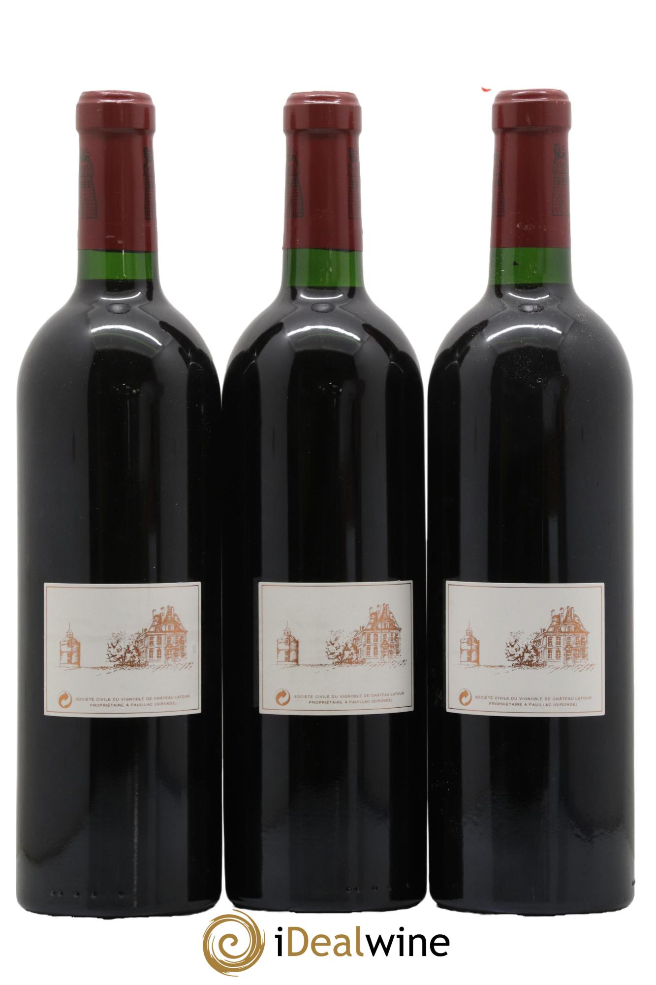 Château Latour 1er Grand Cru Classé  1997 - Posten von 3 Flaschen - 1