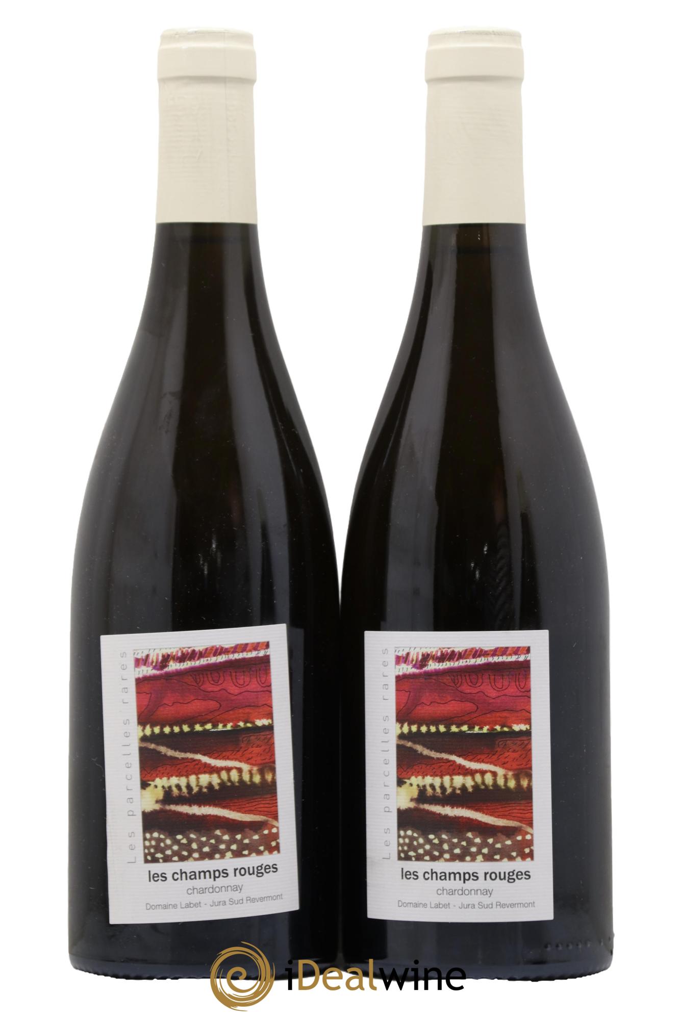 Côtes du Jura Chardonnay Les Champs Rouges Romain - Julien - Charline Labet 2018 - Lot de 2 bouteilles - 0