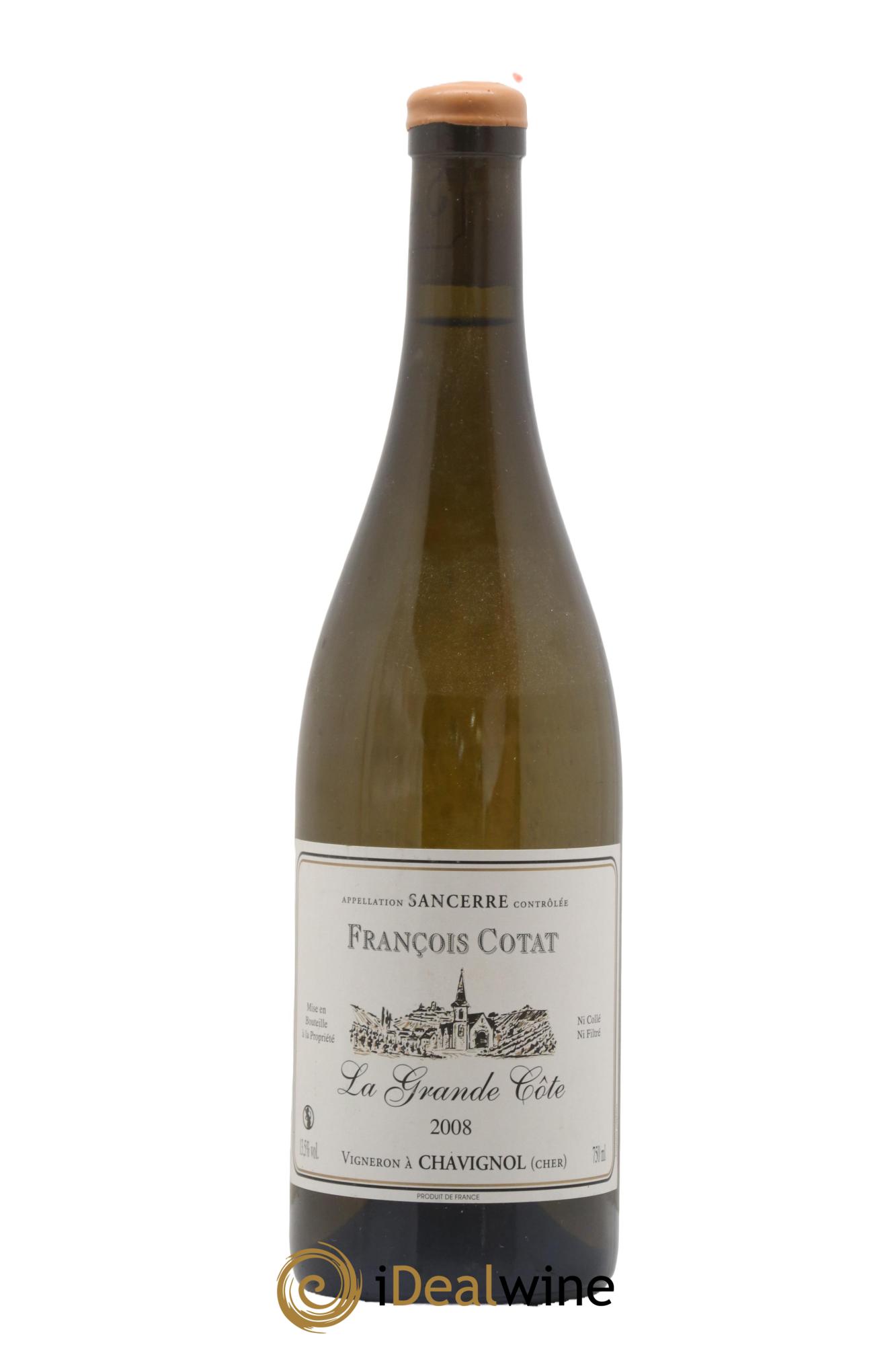Sancerre La Grande Côte François Cotat 2008 - Posten von 1 Flasche - 0