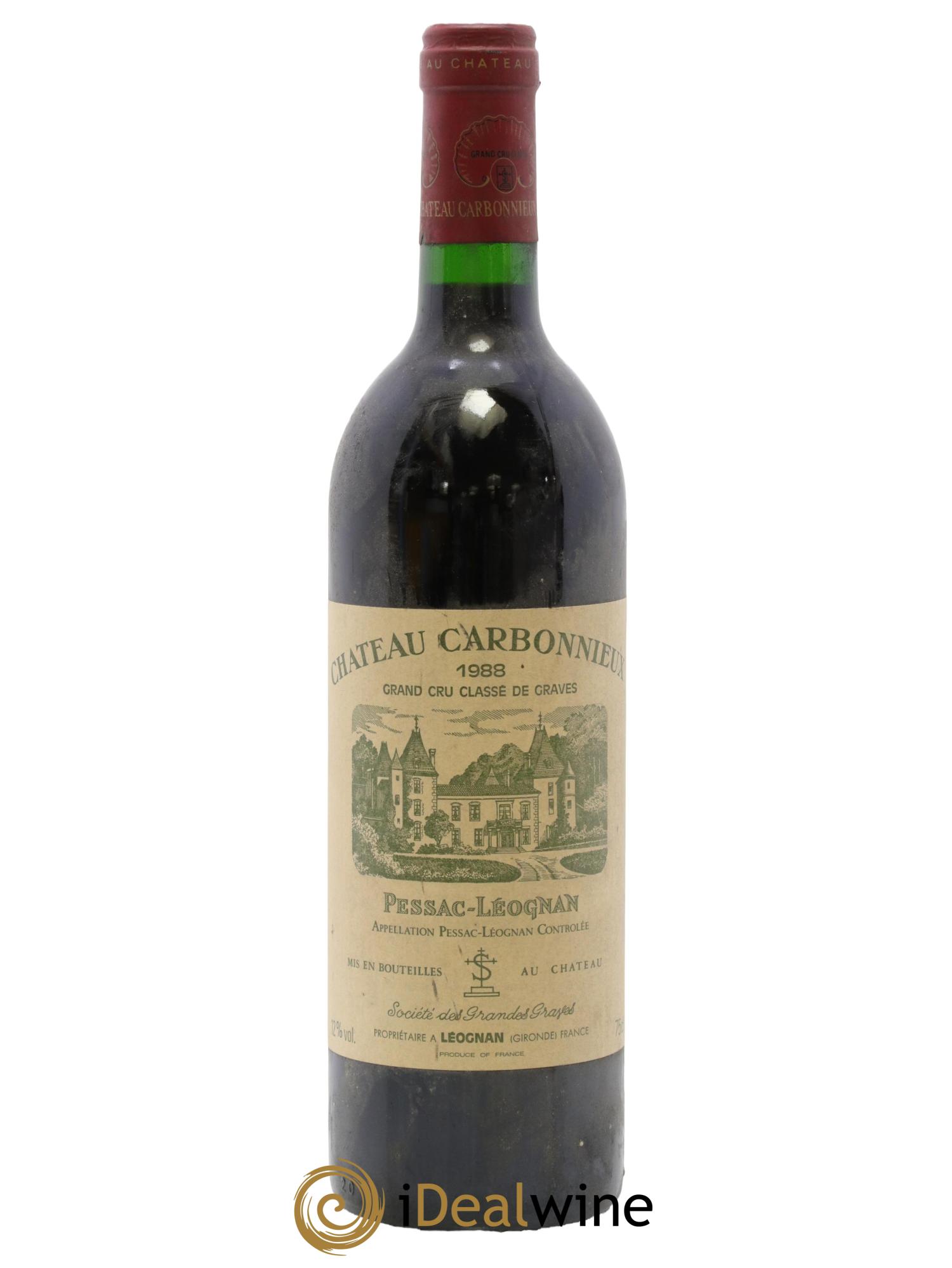 Château Carbonnieux Cru Classé de Graves 1988 - Posten von 1 Flasche - 0
