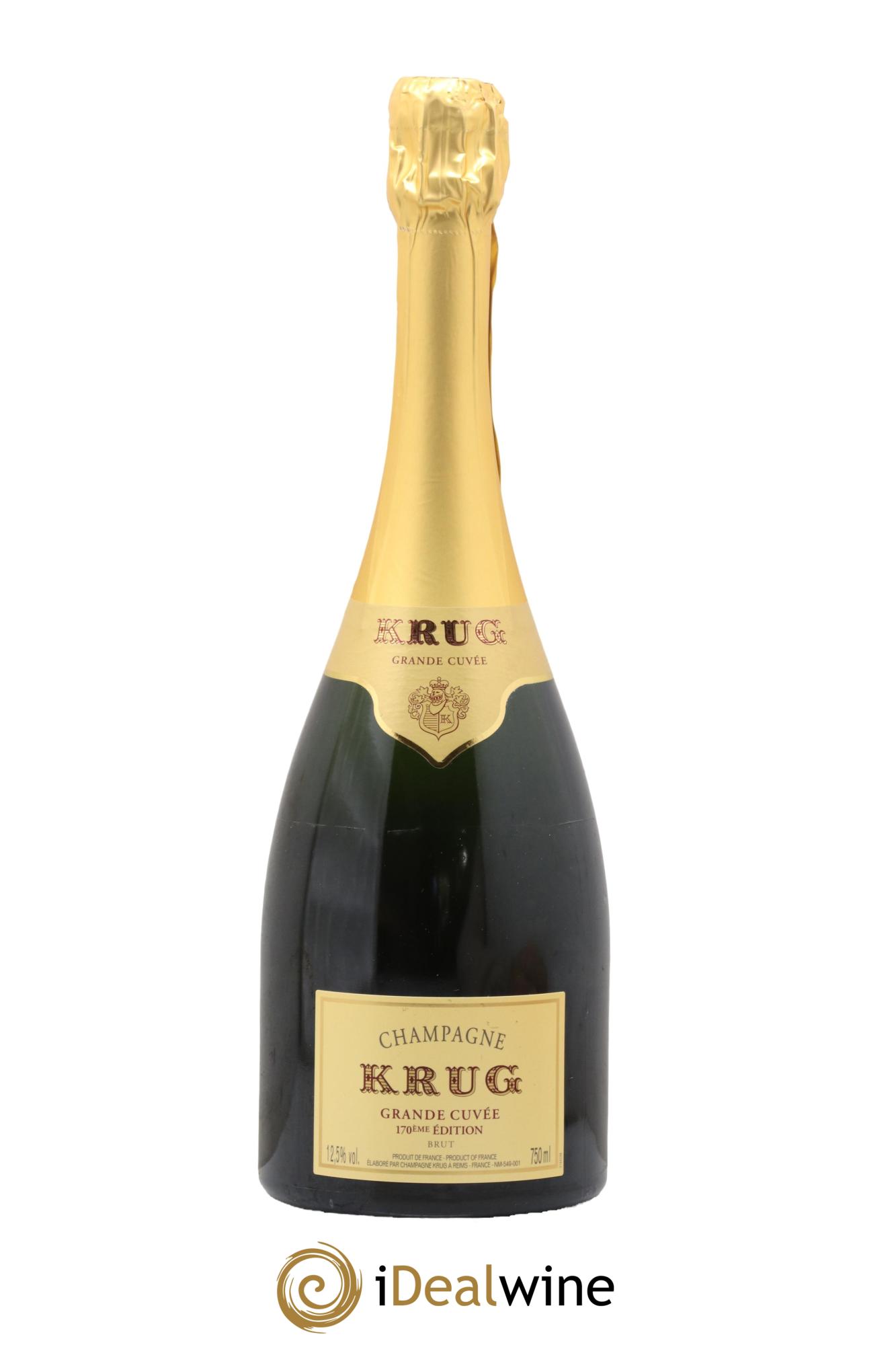 Grande Cuvée - 170ème édition Krug - Lot de 1 bouteille - 0