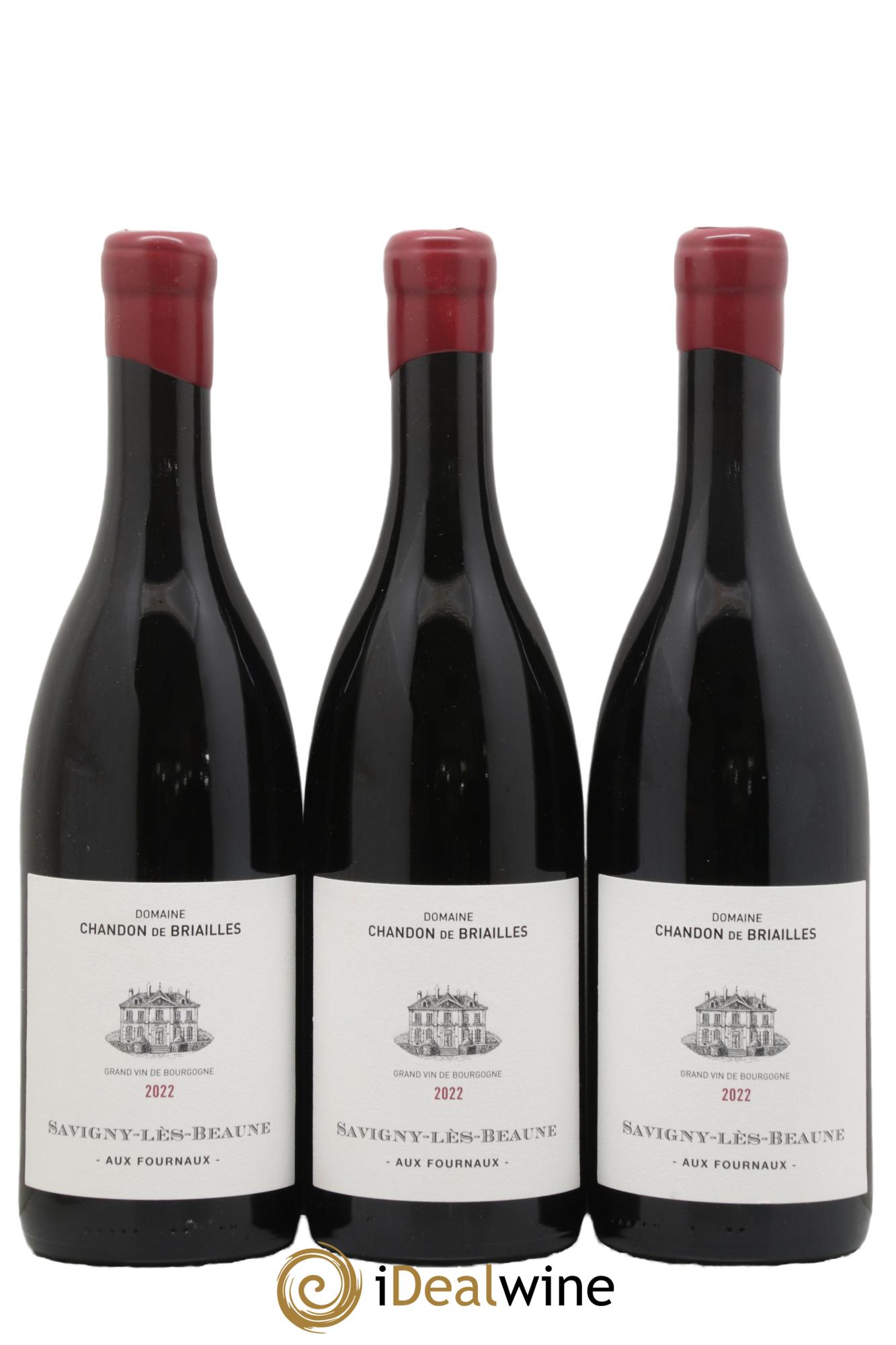 Savigny-lès-Beaune Aux Fournaux Chandon de Briailles 2022 - Posten von 3 Flaschen - 0