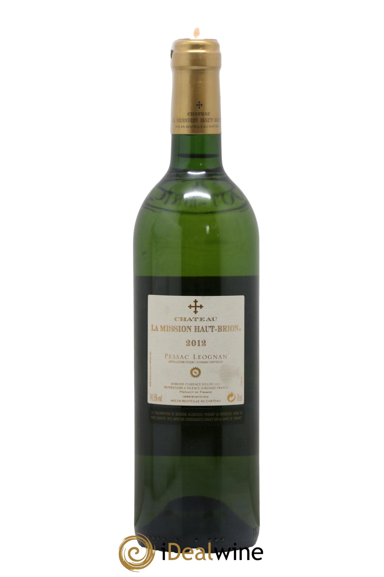 Château la Mission Haut-Brion 2012 - Posten von 1 Flasche - 1