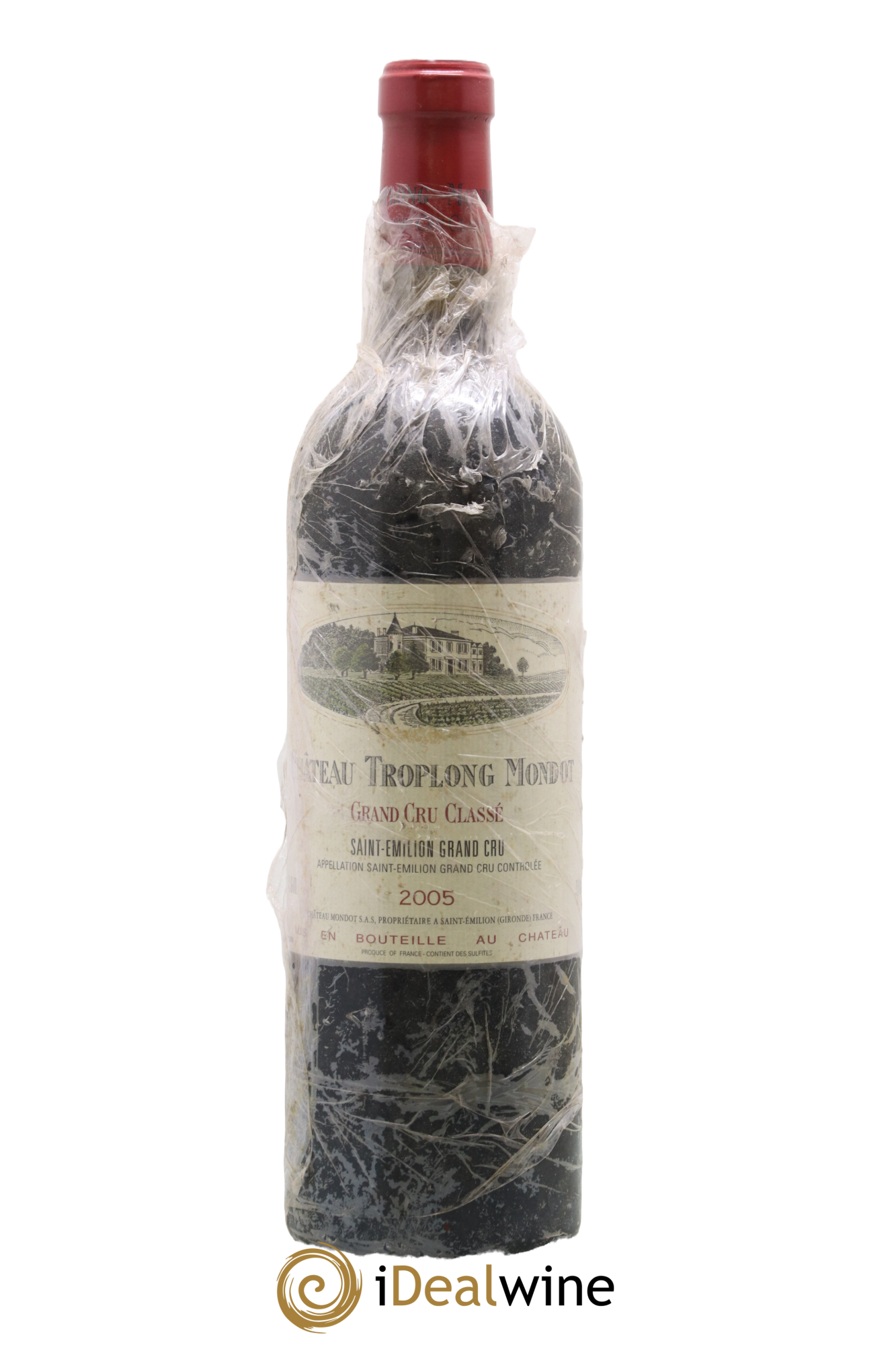 Château Troplong Mondot 1er Grand Cru Classé B 2005 - Lot de 1 bouteille - 0