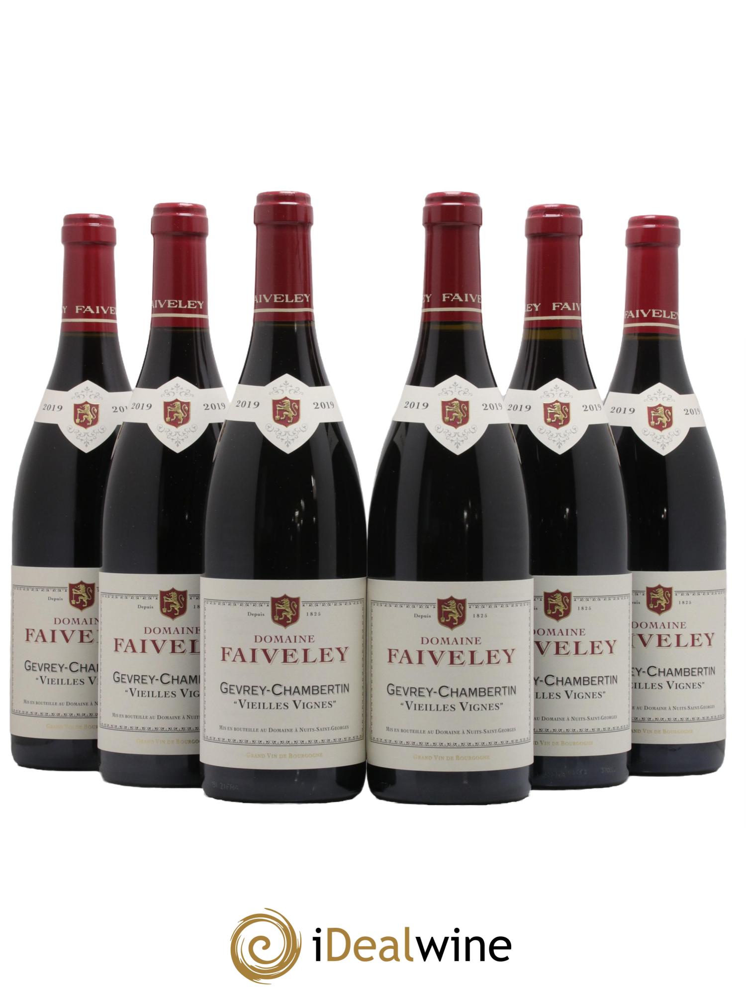 Gevrey-Chambertin Vieilles Vignes Faiveley 2019 - Lot de 6 bouteilles - 0