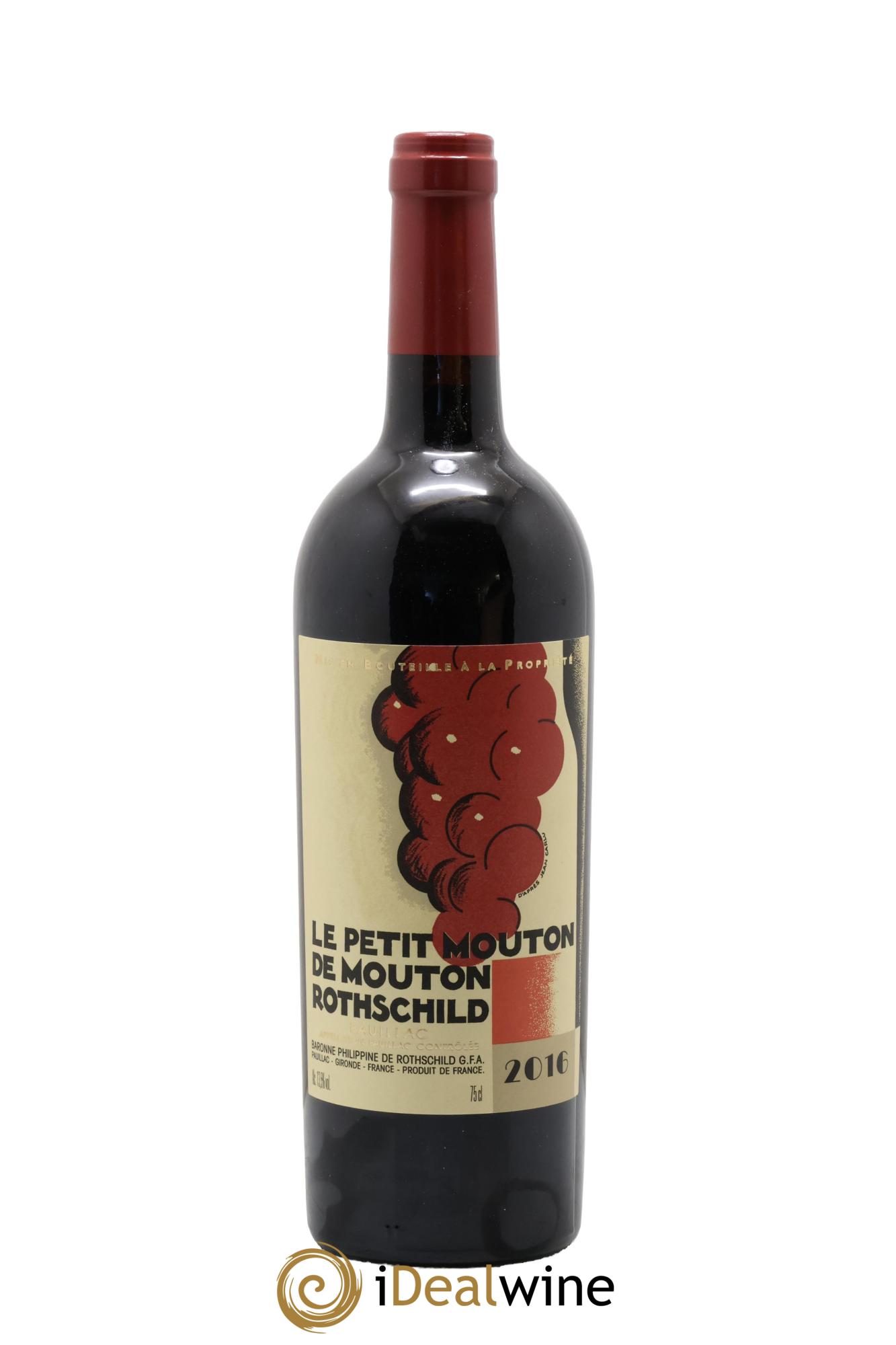 Petit Mouton Second Vin 2016 - Lotto di 1 bottiglia - 0