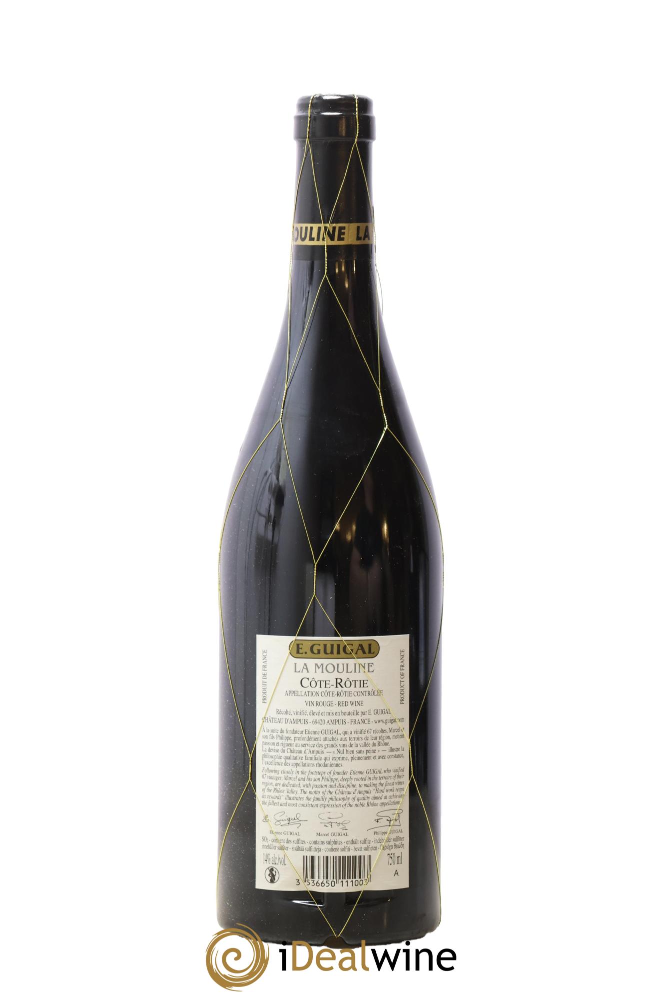 Côte-Rôtie La Mouline Guigal 2015 - Lot de 1 bouteille - 1