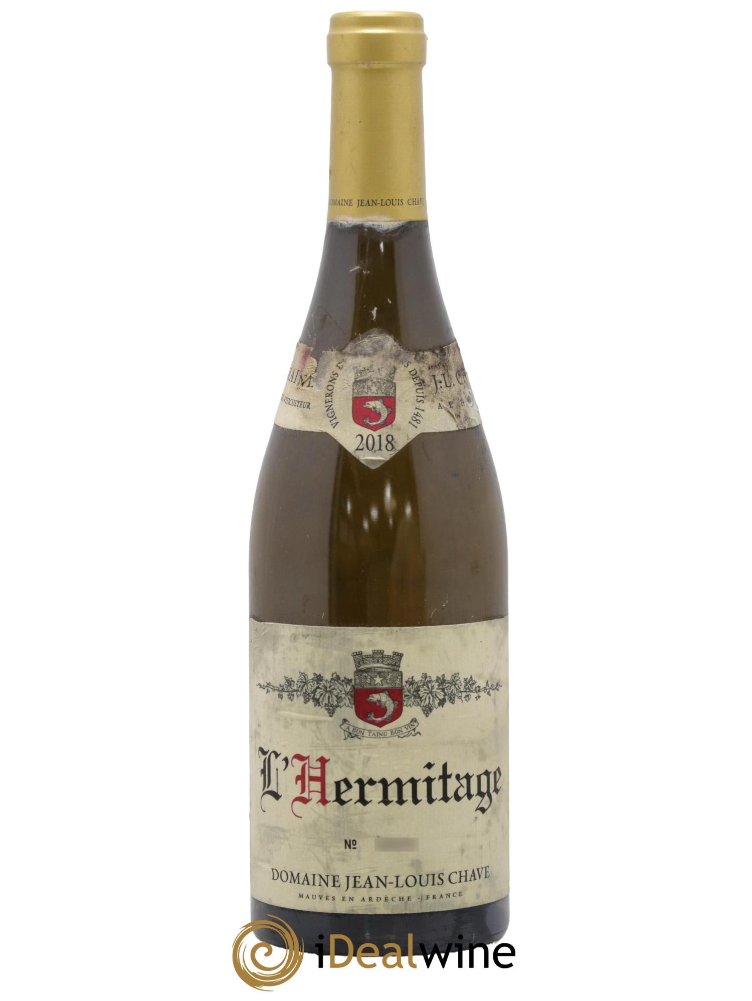 Hermitage Jean-Louis Chave 2018 - Lot de 1 bouteille - 0