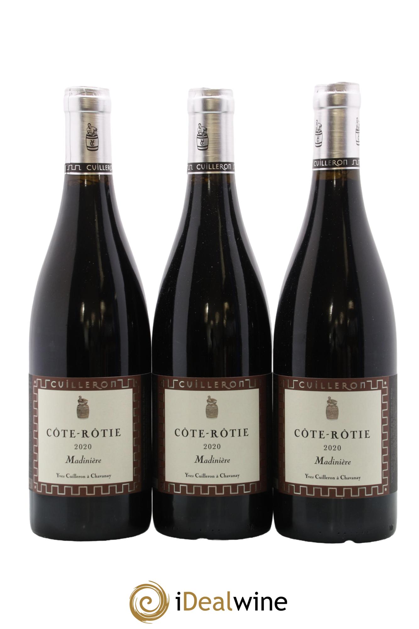 Côte-Rôtie Madinière Yves Cuilleron (Domaine) 2020 - Lot de 3 bouteilles - 0