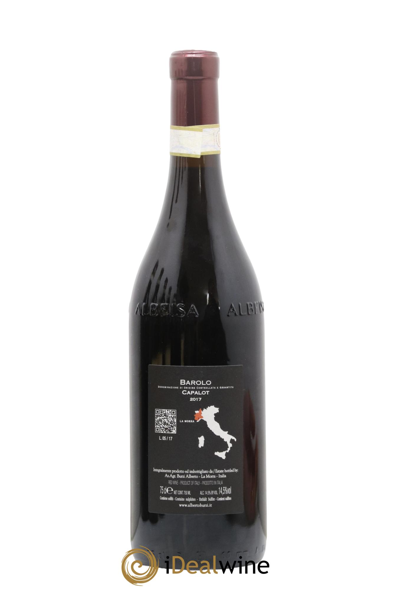 Barolo DOCG Capalot Burzi Vecchie Viti 2017 - Posten von 1 Flasche - 1