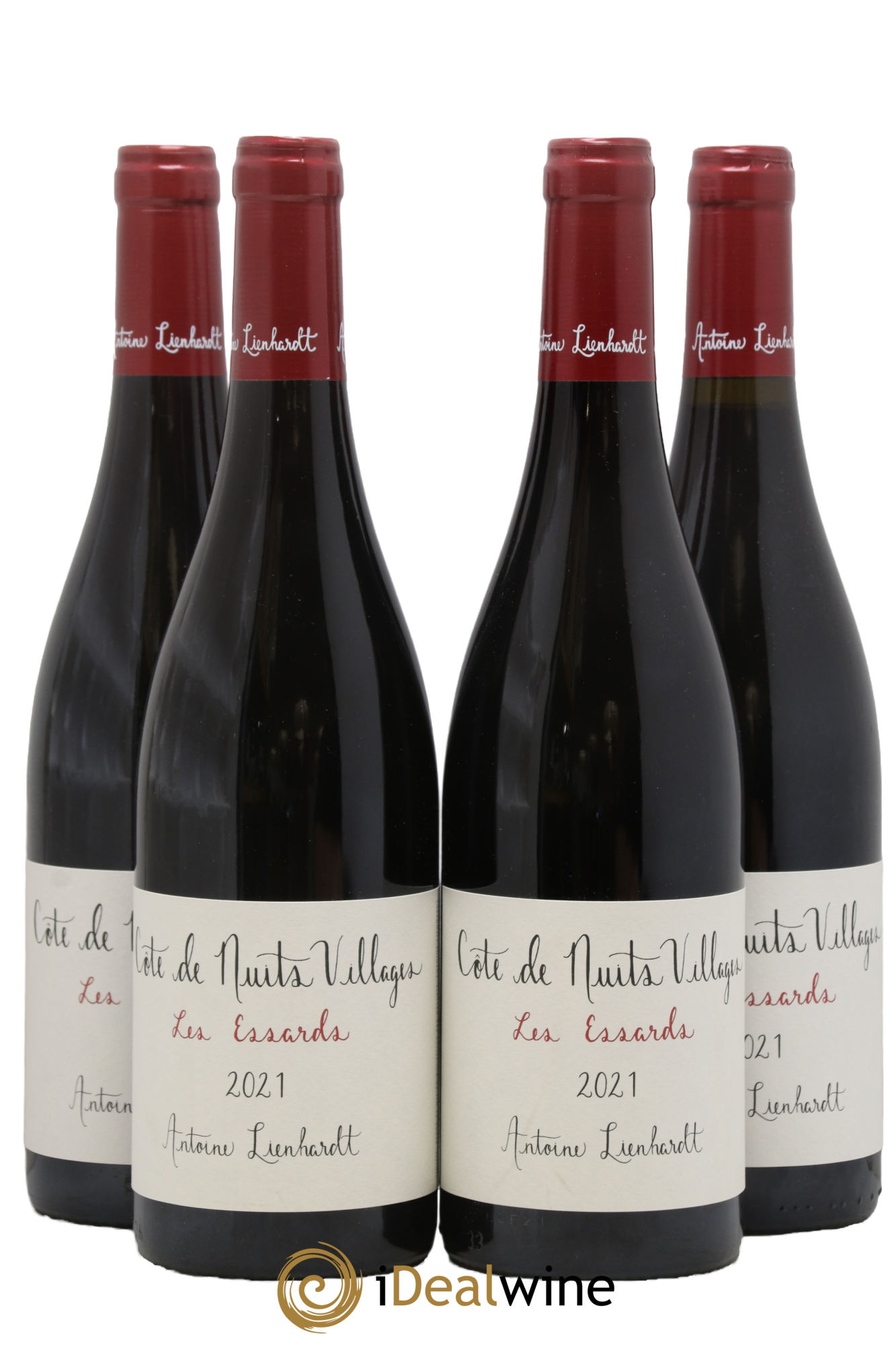 Côte de Nuits-Villages Les Essards Antoine Lienhardt 2021 - Lotto di 4 bottiglie - 0