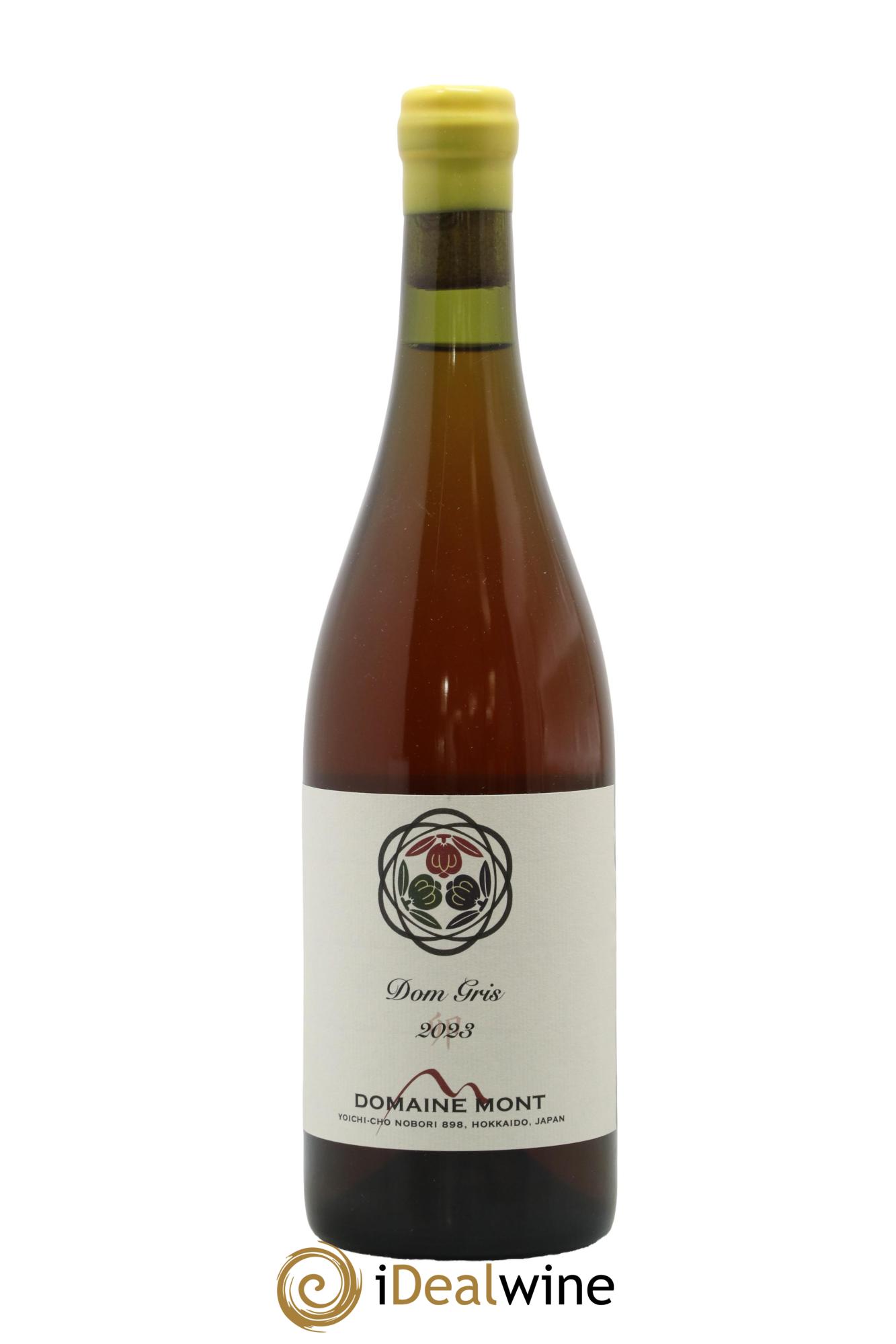 Vins Etrangers Japon Pinot Gris Dom Gris Domaine Mont 2023 - Lot de 1 bouteille - 0