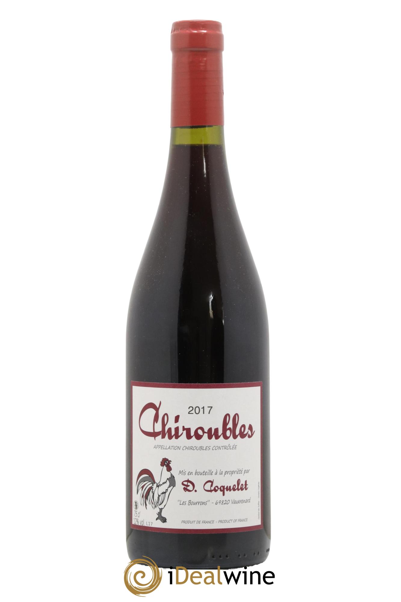 Chiroubles Damien Coquelet 2017 - Lot de 1 bouteille - 0