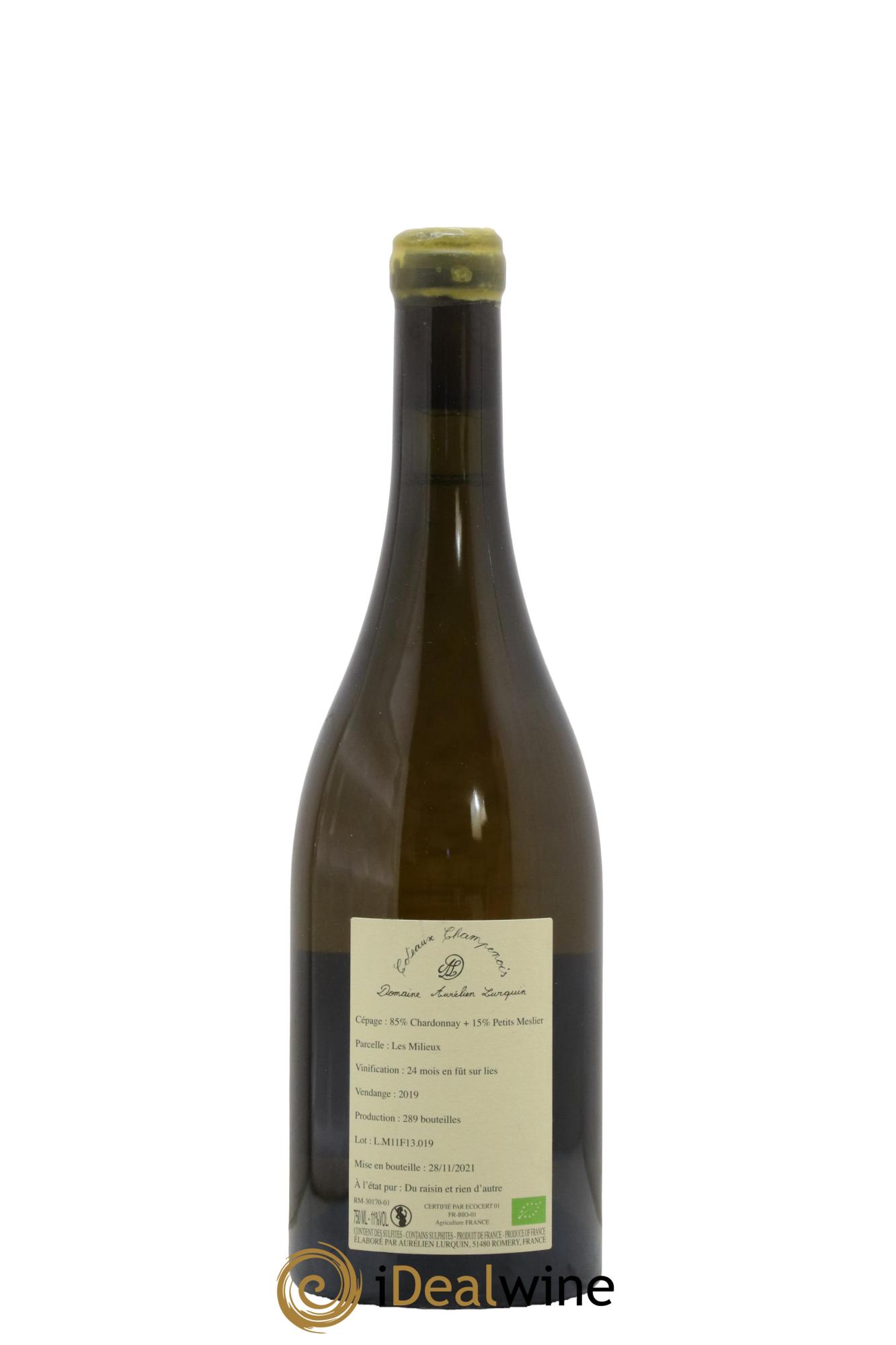 Les Milieux Aurélien Lurquin 2019 - Lotto di 1 bottiglia - 1