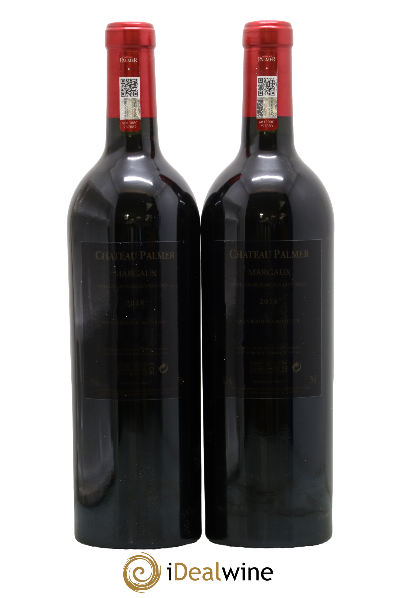 Château Palmer 3ème Grand Cru Classé 2018 - Lot de 2 bouteilles - 1