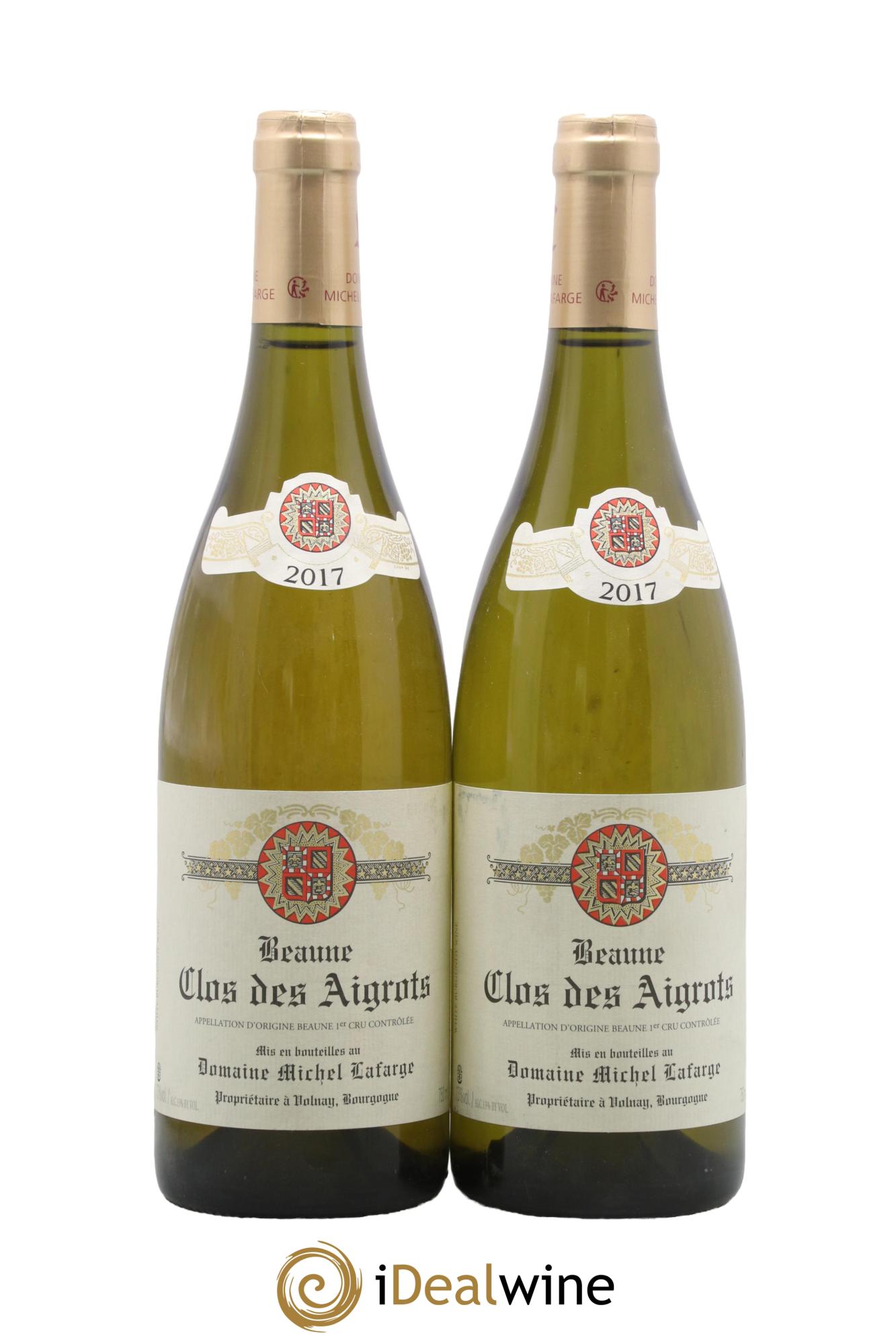 Beaune 1er Cru Clos des Aigrots Domaine Michel Lafarge 2017 - Lotto di 2 bottiglie - 0