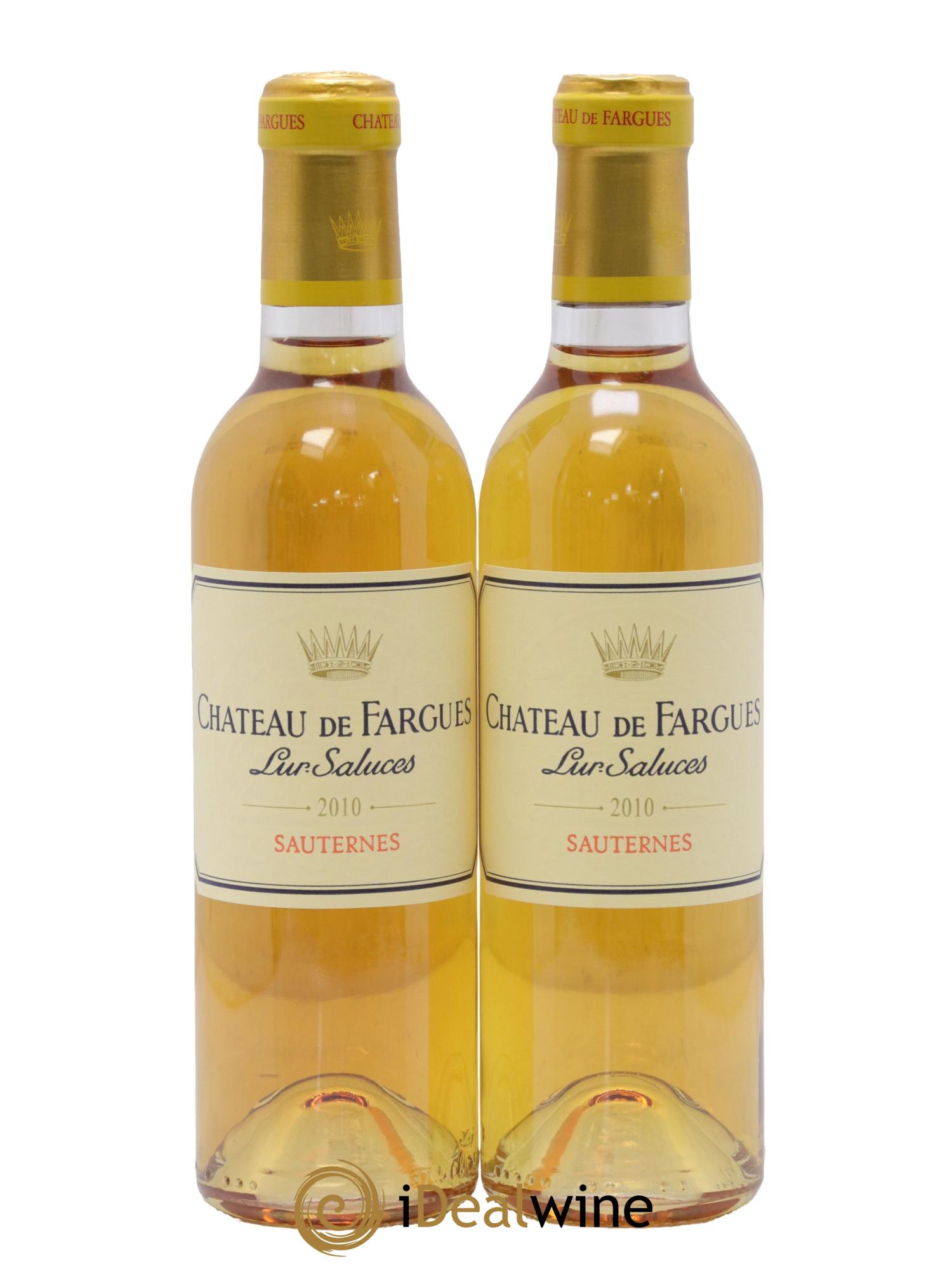 Château de Fargues 2010 - Posten von 2 Demi-Flaschen - 0