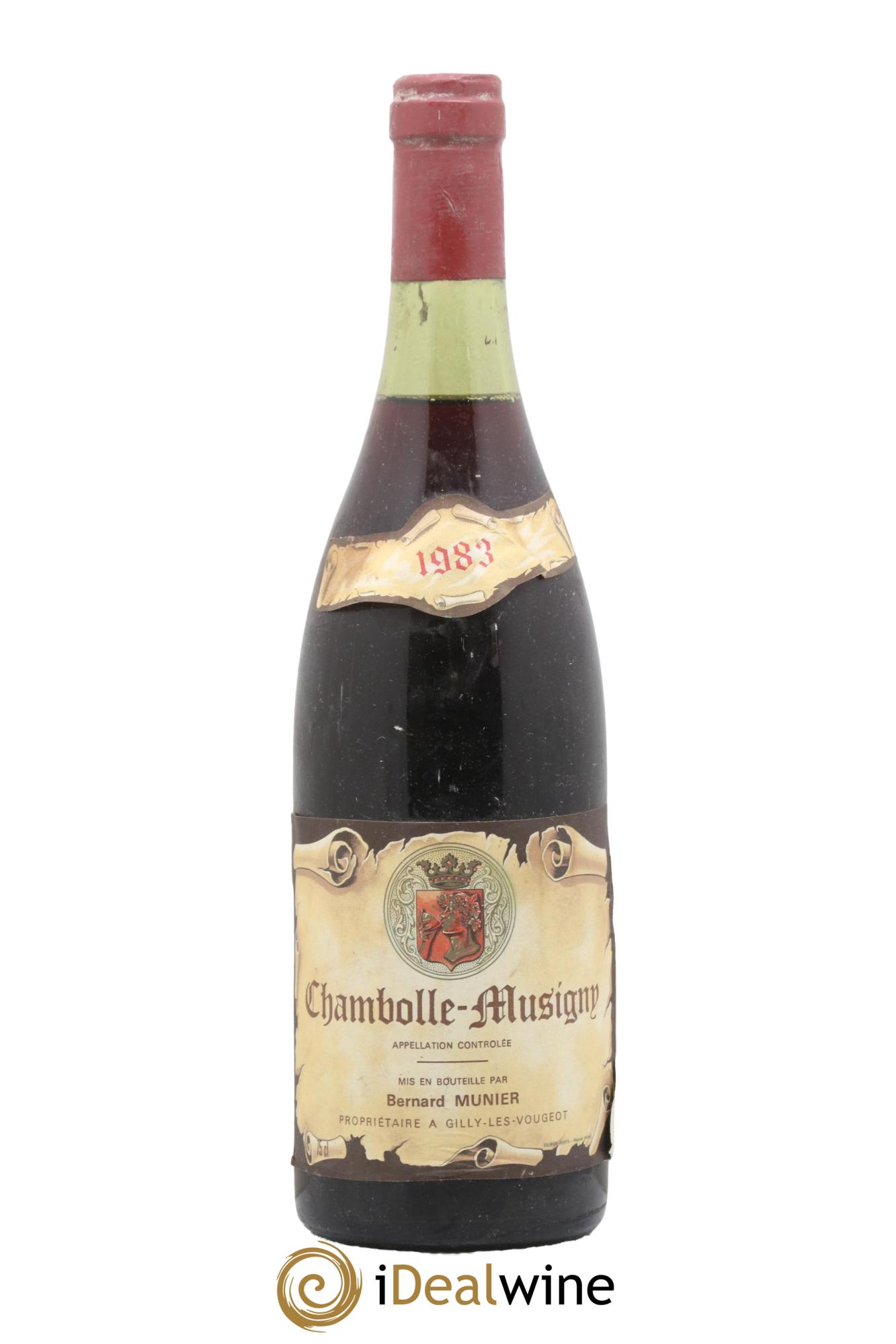 Chambolle-Musigny Bernard Munier 1983 - Lot of 1 bottle - 0