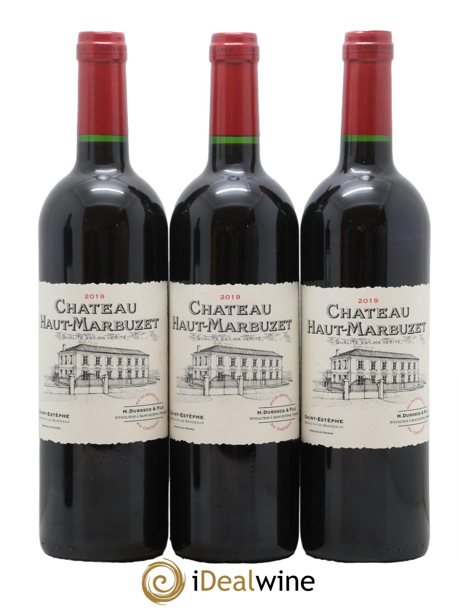 Château Haut Marbuzet  2019 - Lot de 6 bouteilles - 1