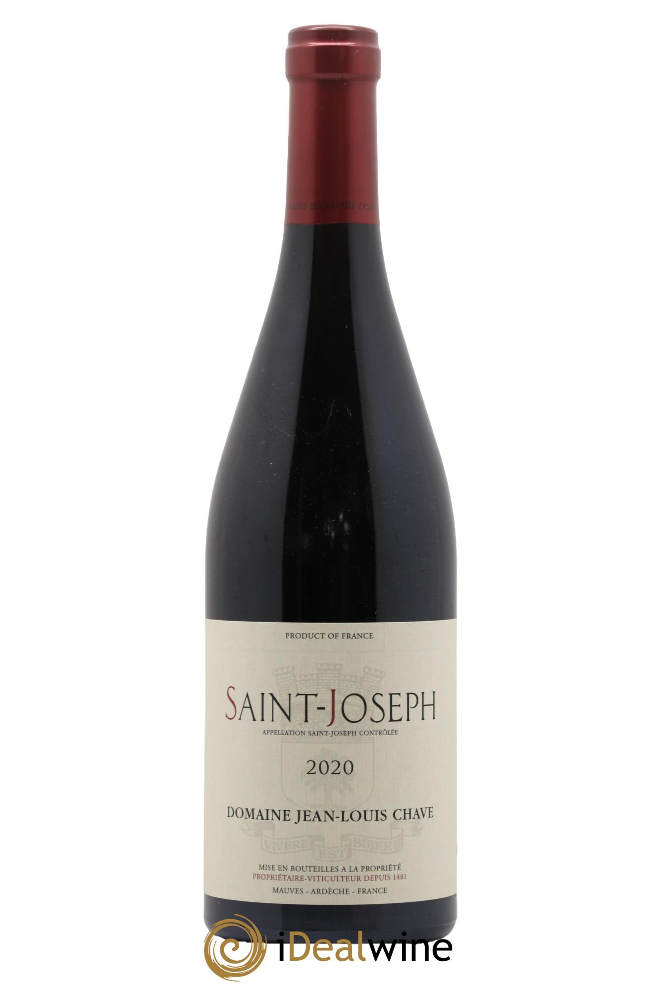 Saint-Joseph Jean-Louis Chave 2020 - Lot de 1 bouteille - 0