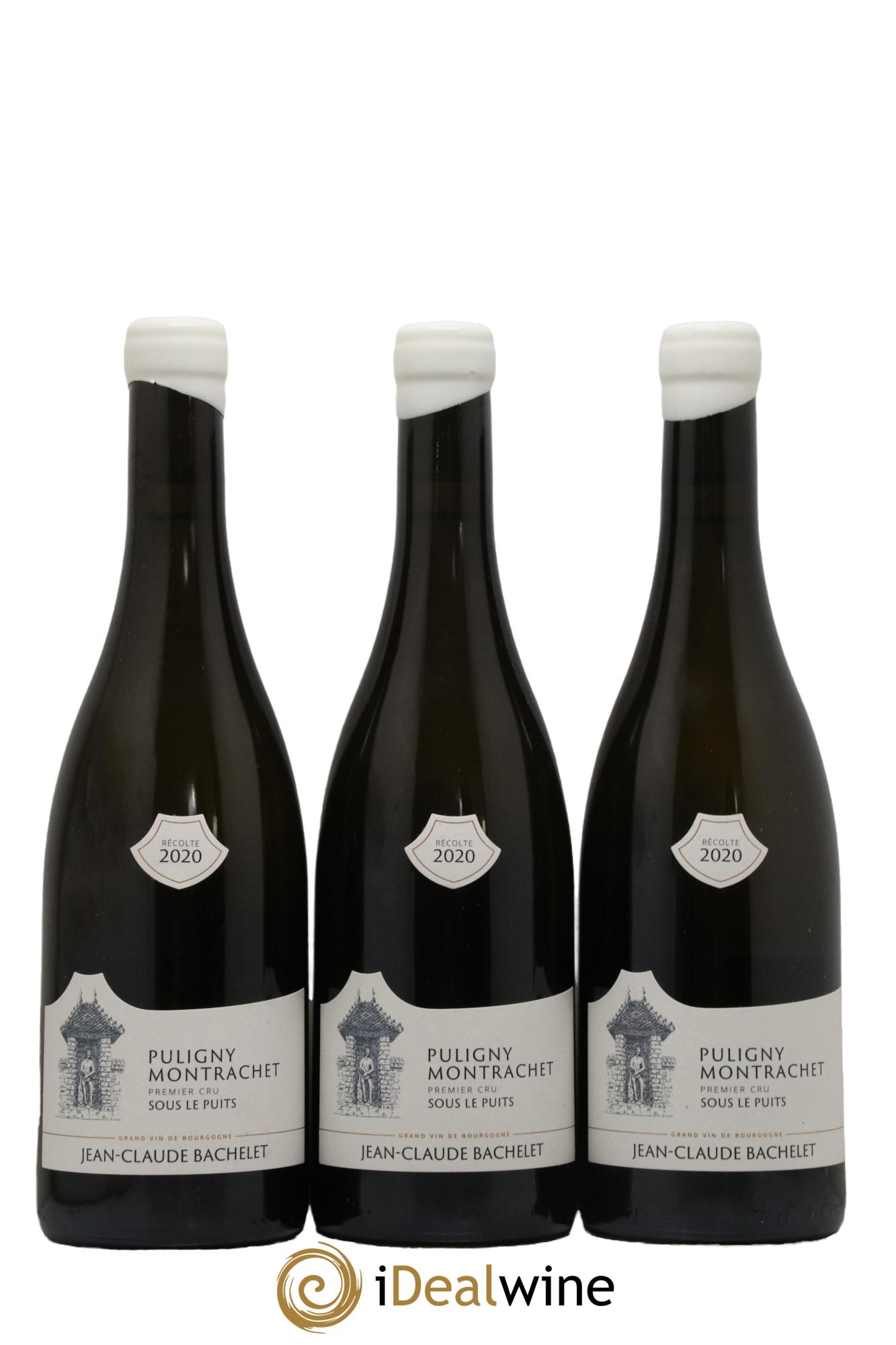 Puligny-Montrachet 1er Cru Sous le Puits Jean-Claude Bachelet (Domaine) 2020 - Lot de 3 bouteilles - 0