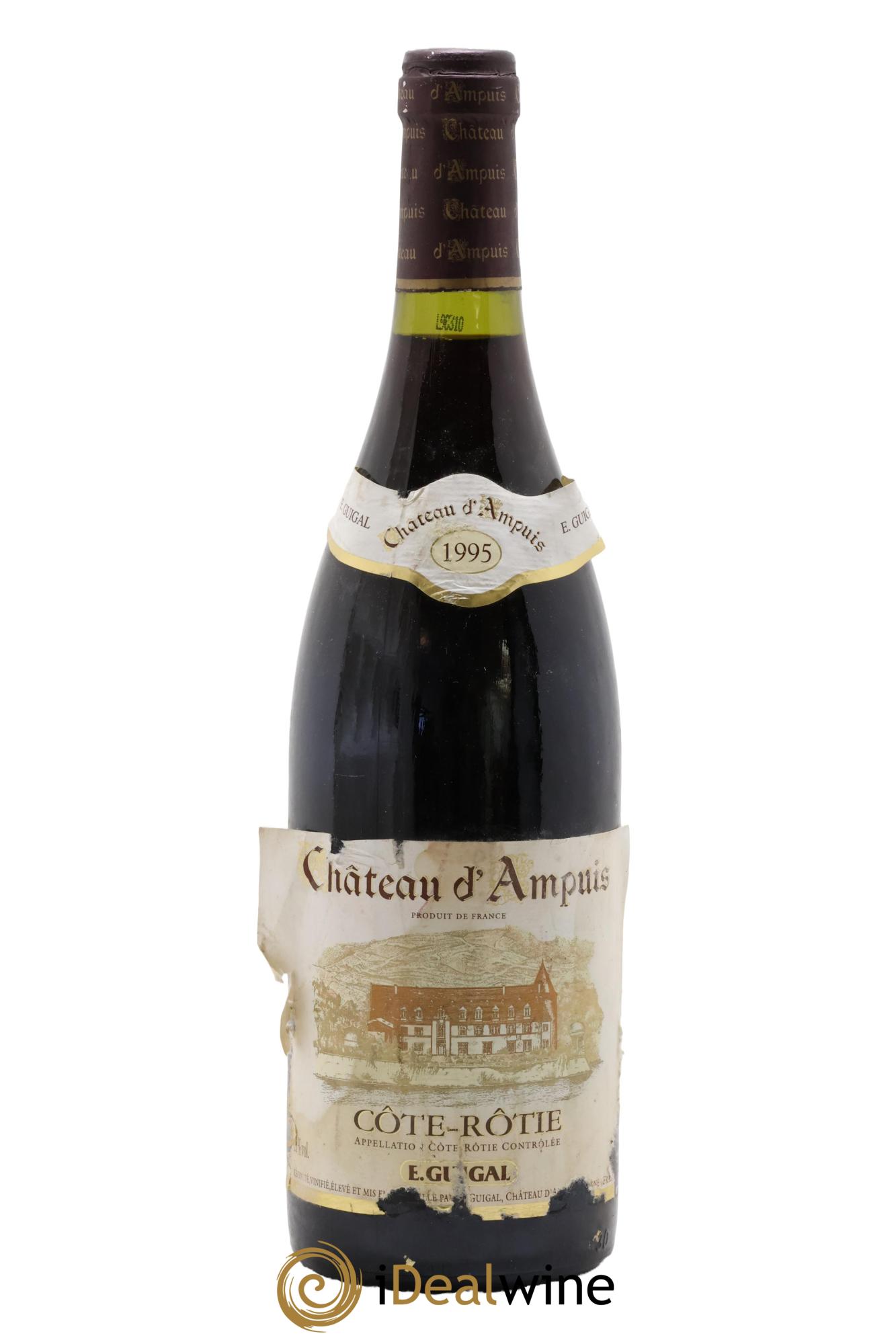 Côte-Rôtie Château d'Ampuis Guigal 1995 - Lot de 1 bouteille - 0