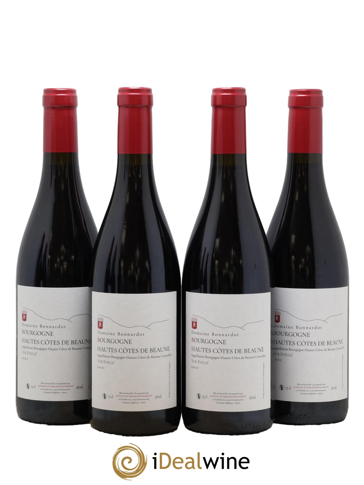 Hautes-Côtes de Beaune Bonnardot 2021 - Lot de 4 bouteilles - 0