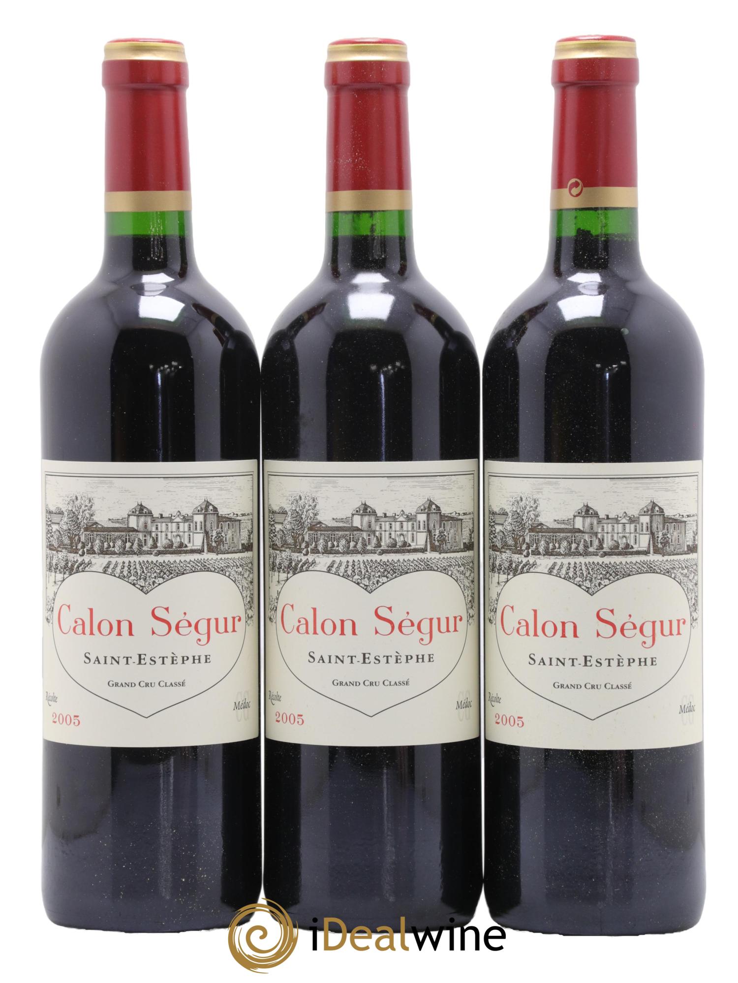 Château Calon Ségur 3ème Grand Cru Classé 2005 - Lot de 12 bouteilles - 2