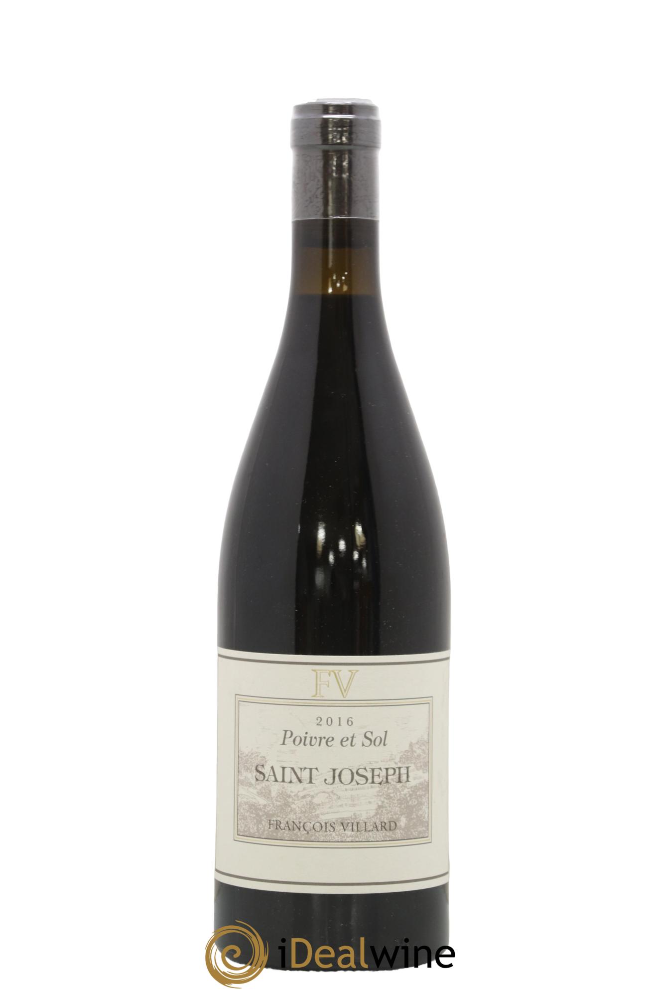 Saint-Joseph Poivre et Sol François Villard 2016 - Lot de 1 bouteille - 0