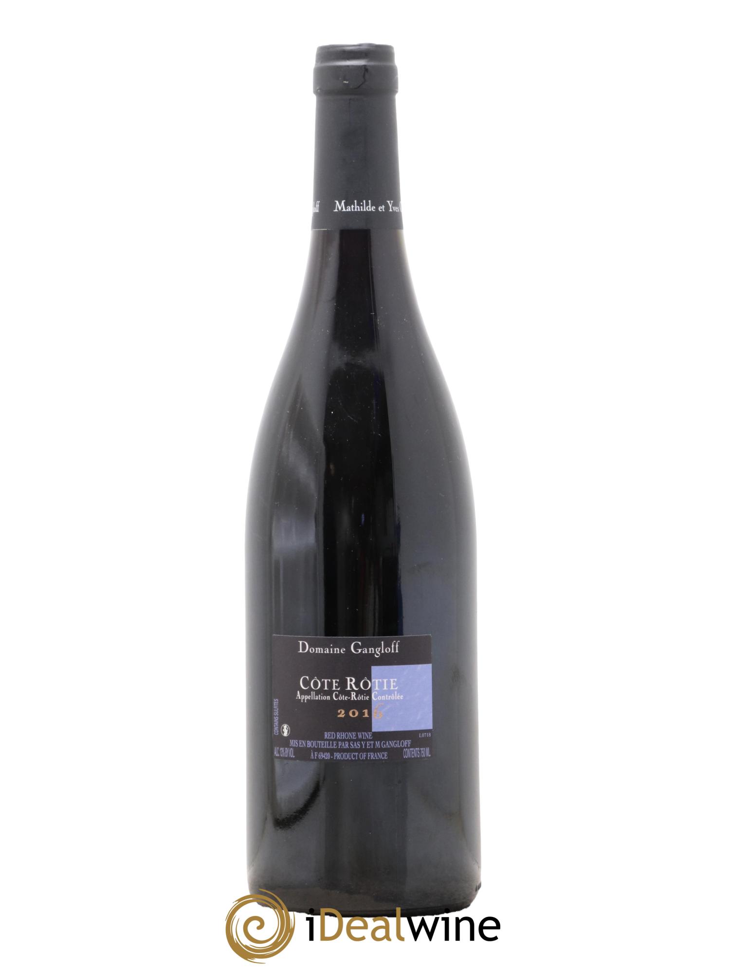 Côte-Rôtie La Barbarine Gangloff (Domaine) 2016 - Lot de 1 bouteille - 1