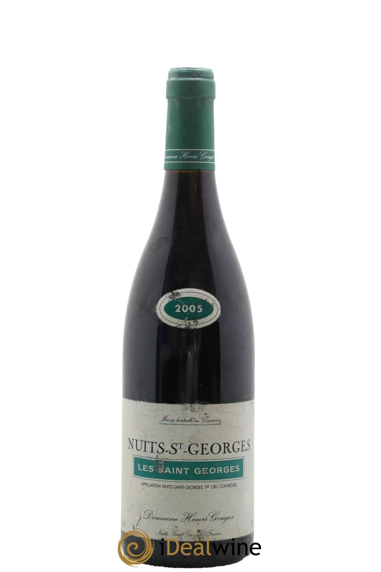 Nuits-Saint-Georges 1er Cru Les Saints Georges Henri Gouges 2005 - Lot de 1 bouteille - 0