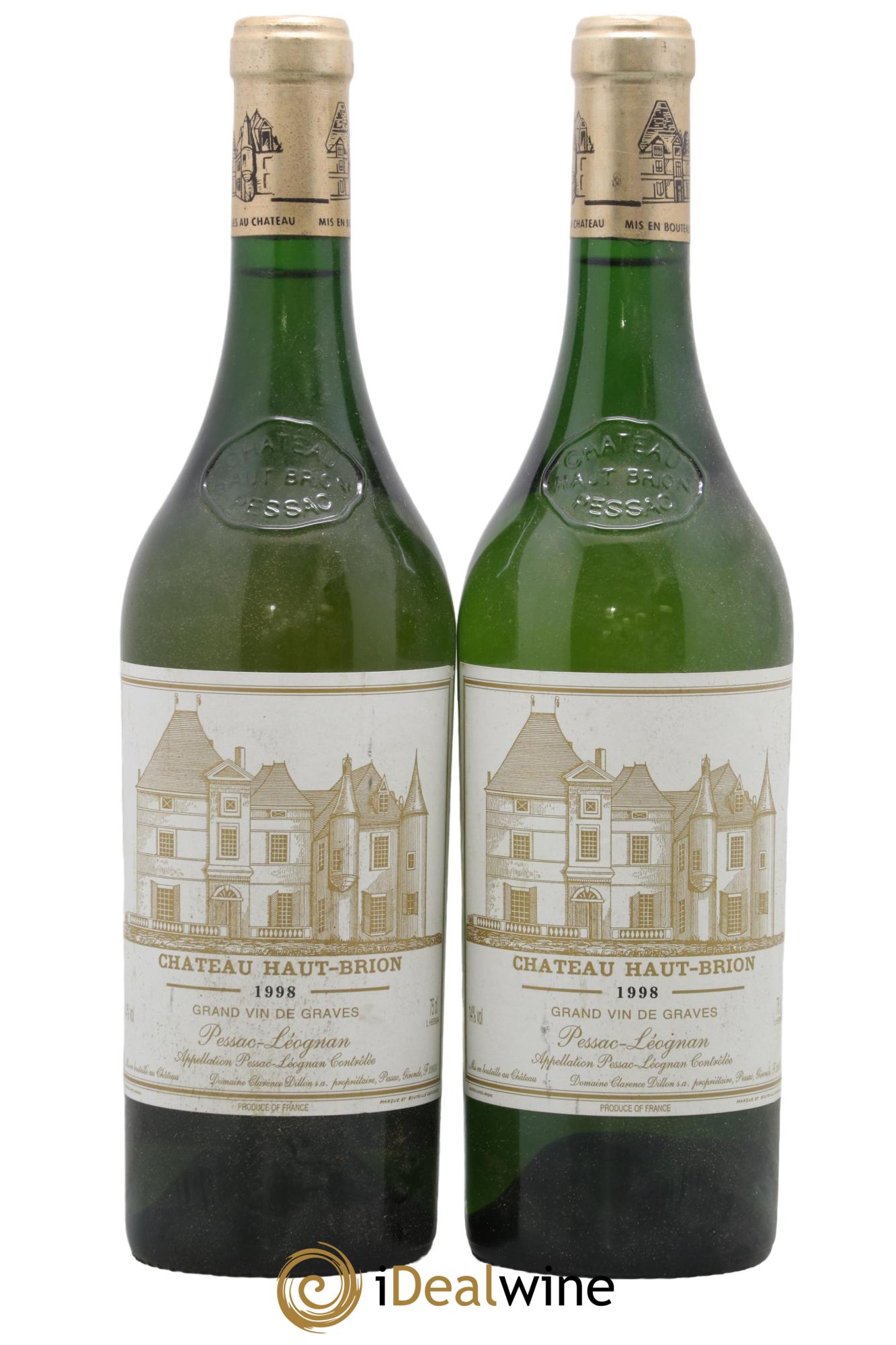 Château Haut Brion 1998 - Posten von 2 Flaschen - 0
