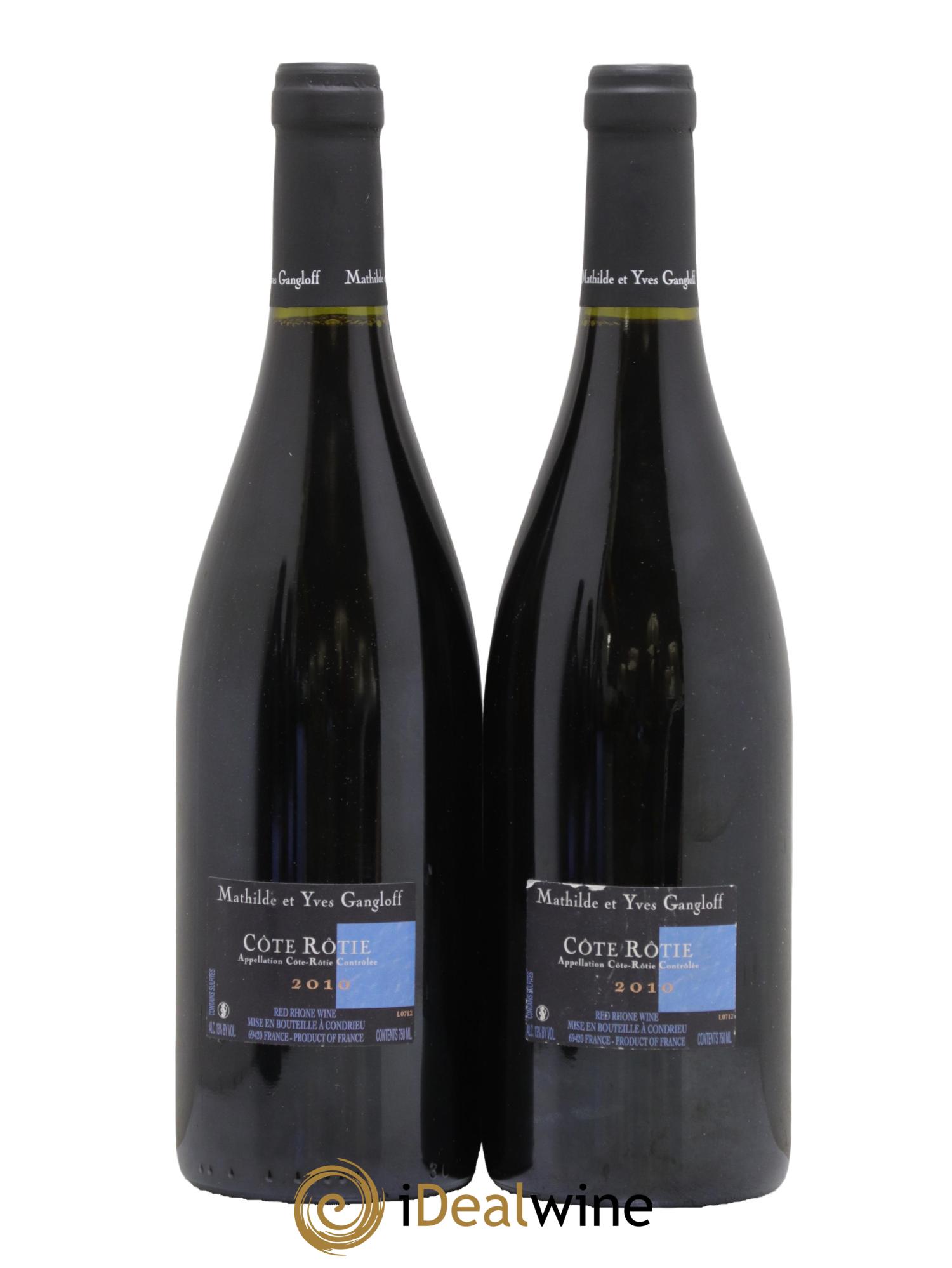 Côte-Rôtie La Barbarine Gangloff (Domaine) 2010 - Lotto di 2 bottiglie - 1