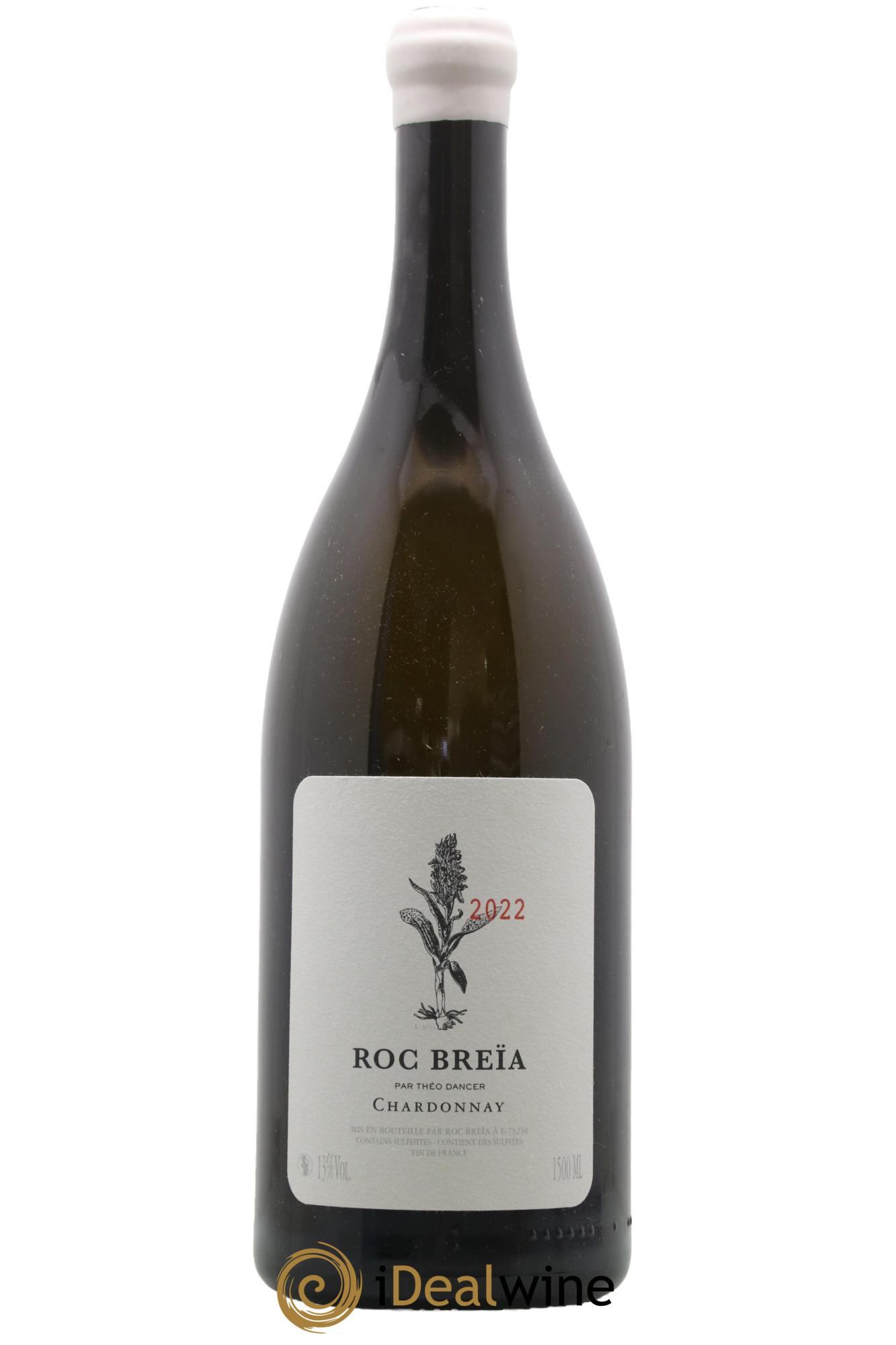Vin de France Chardonnay Roc Breïa (Théo Dancer) 2022 - Posten von 1 Magnum - 0