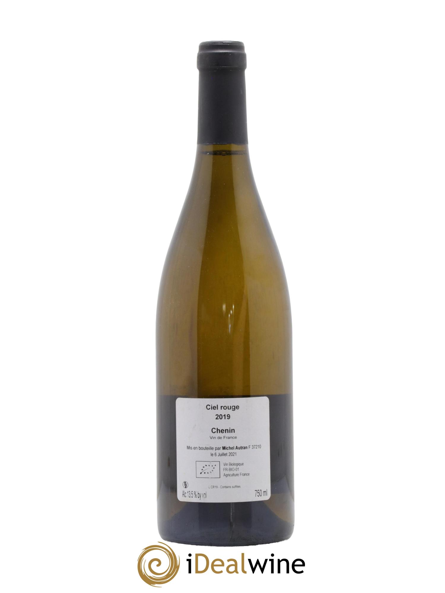Vin de France Ciel Rouge Michel Autran 2019 - Lot de 1 bouteille - 1