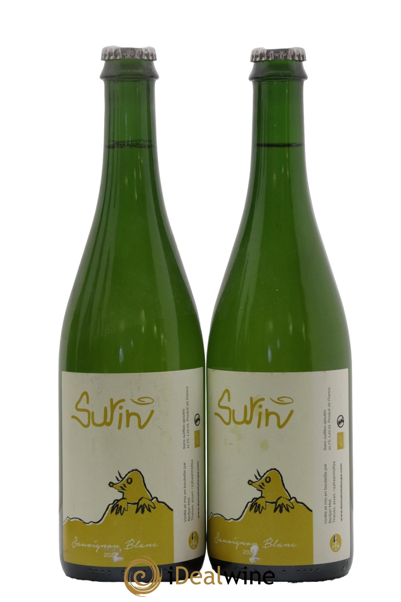 Vin de France Surin Domaine de la Taupe 2020 - Lot de 2 bouteilles - 0