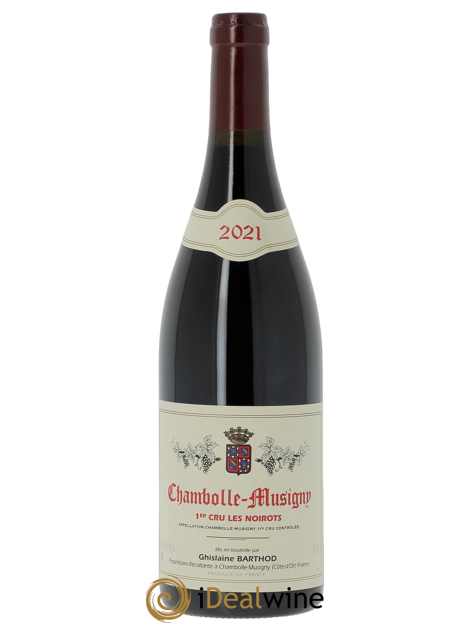 Chambolle-Musigny 1er Cru Les Noirots Ghislaine Barthod 2021 - Posten von 1 Flasche - 0