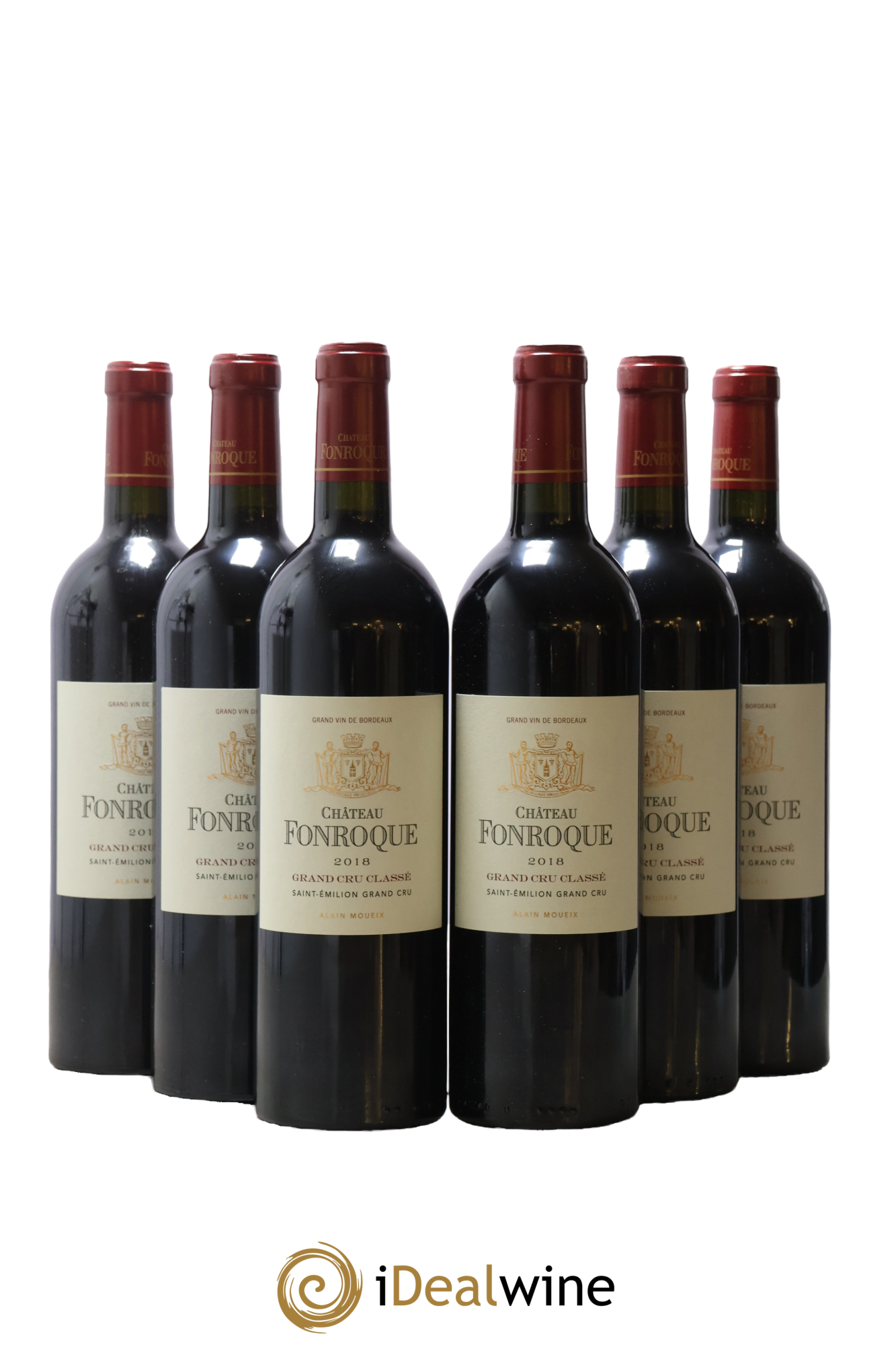 Château Fonroque Grand Cru Classé 2018 - Lot of 6 bottles - 0