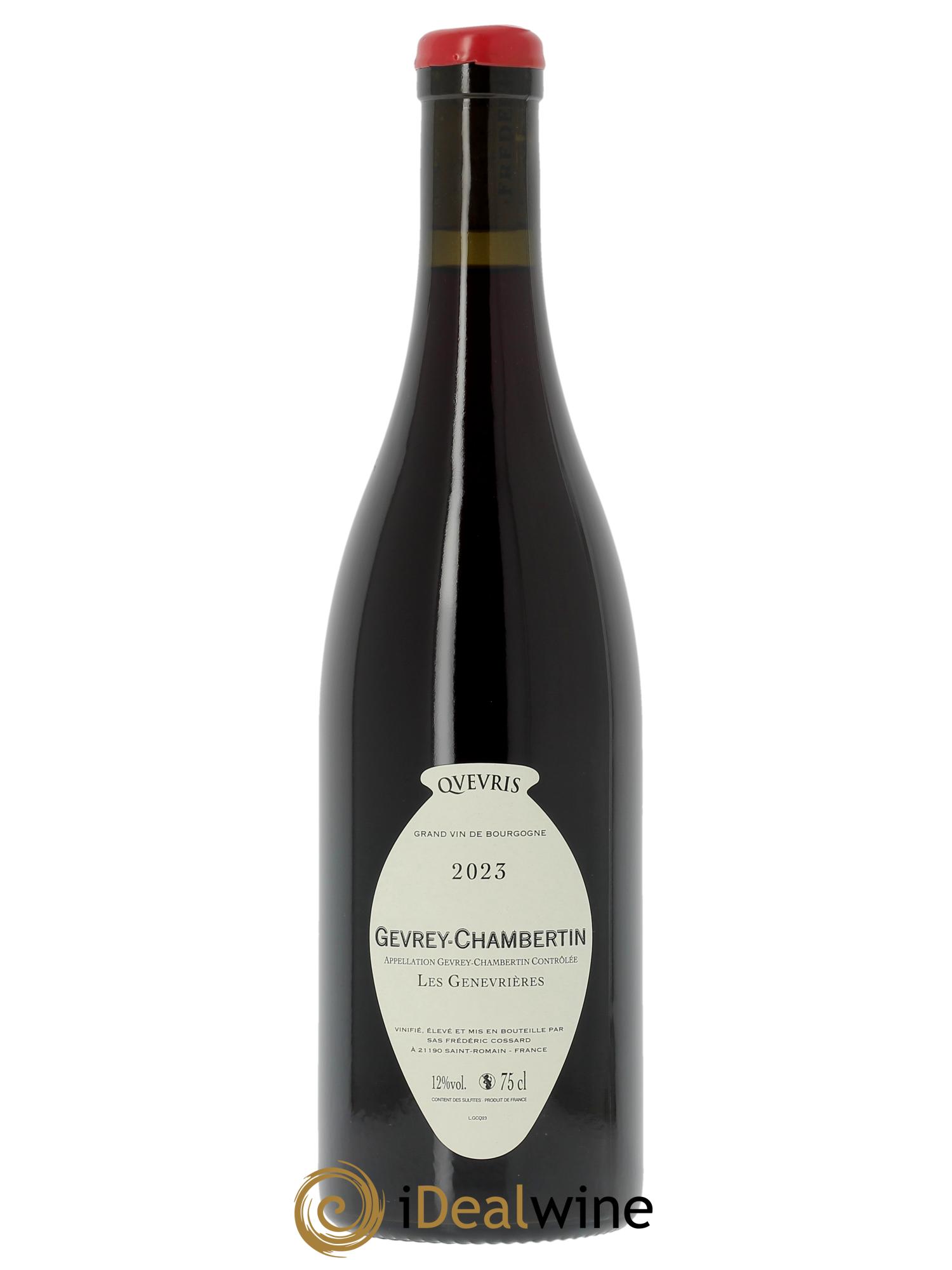 Gevrey-Chambertin Les Genevrières Domaine de Chassorney - Frédéric Cossard  2023 - Lot de 1 bouteille - 1